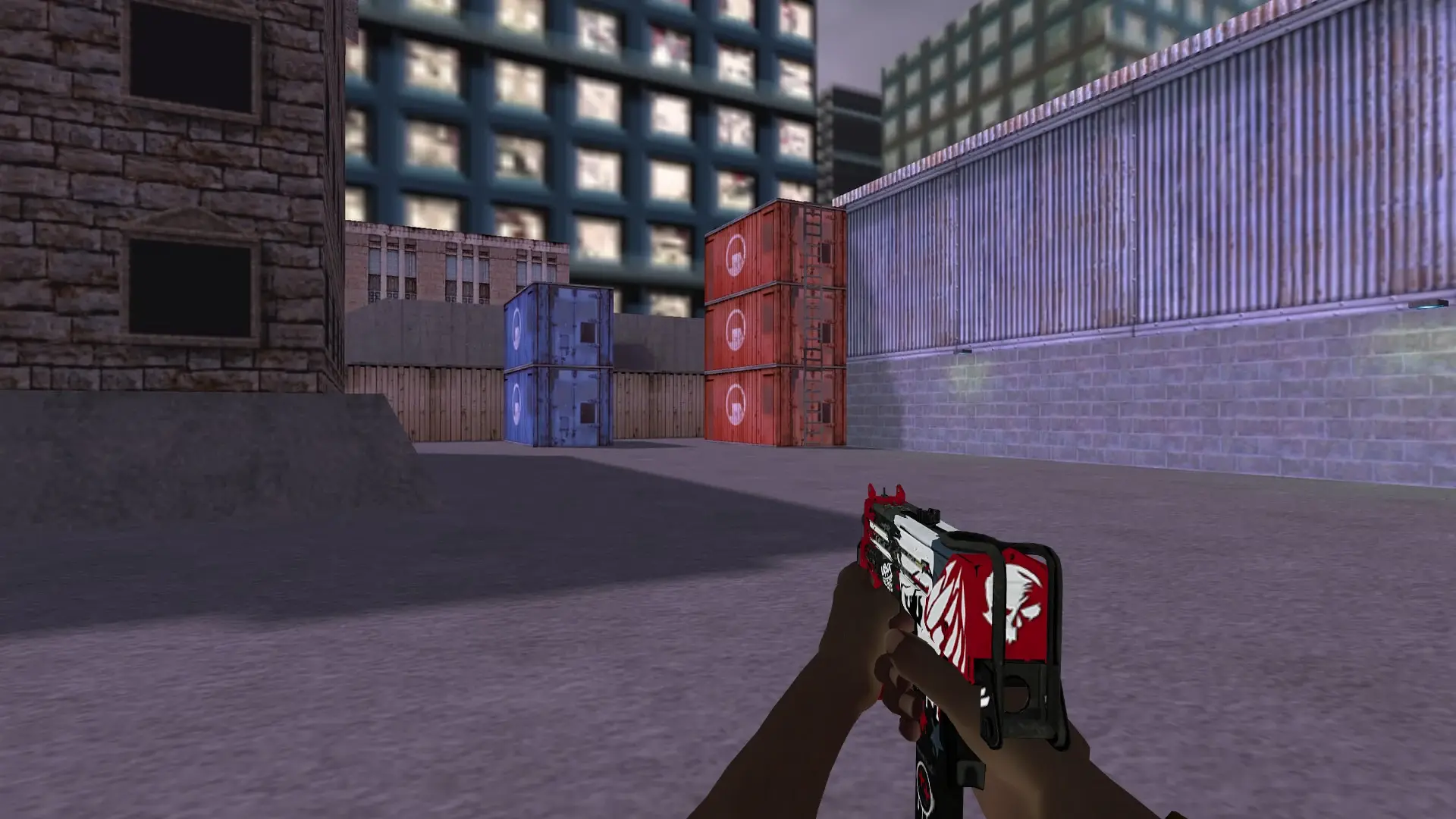 MAC-10 — Pirate Hands Weapon Pack — cs_assault (first person)