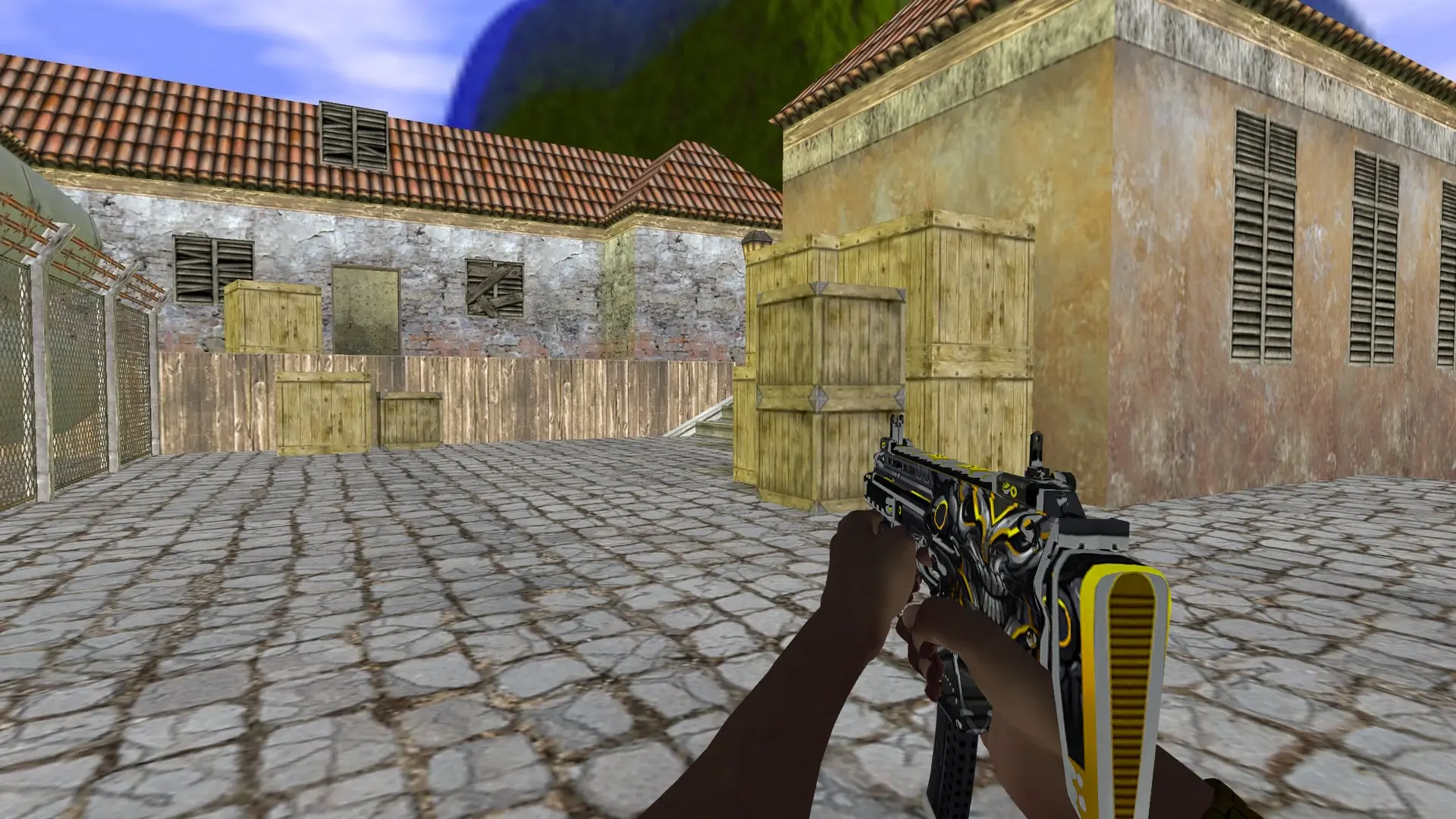 MP5 — Pirate Hands Weapon Pack — de_inferno (first person)