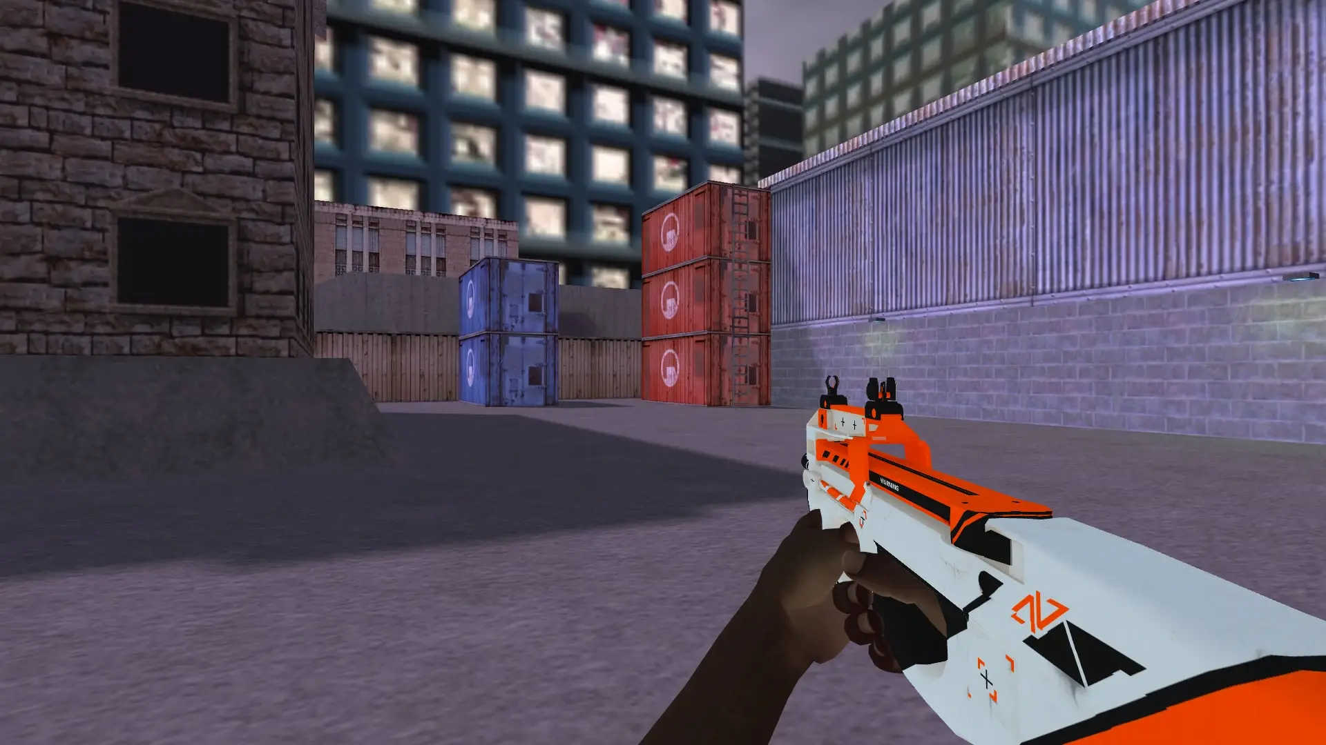 P90 — Pirate Hands Weapon Pack — cs_assault (first person)
