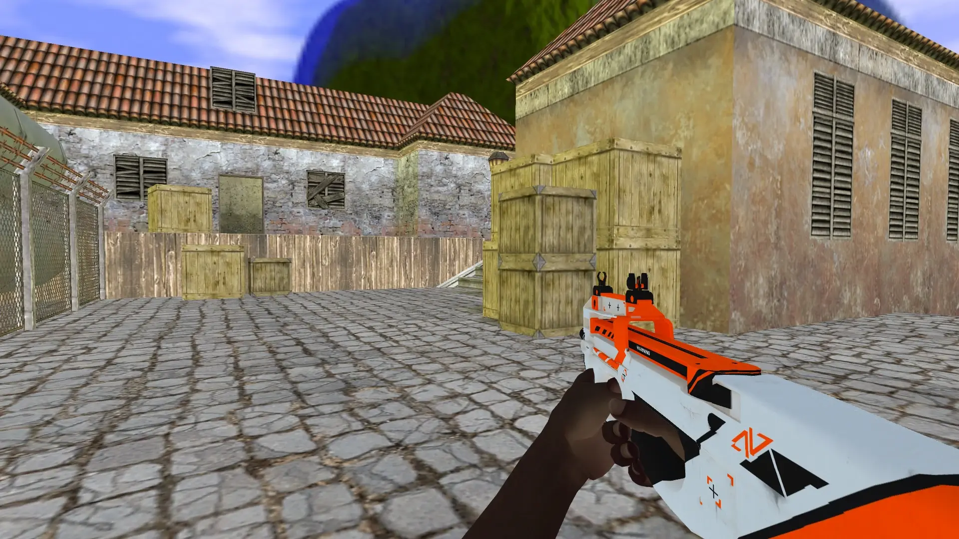 P90 — Pirate Hands Weapon Pack — de_inferno (first person)