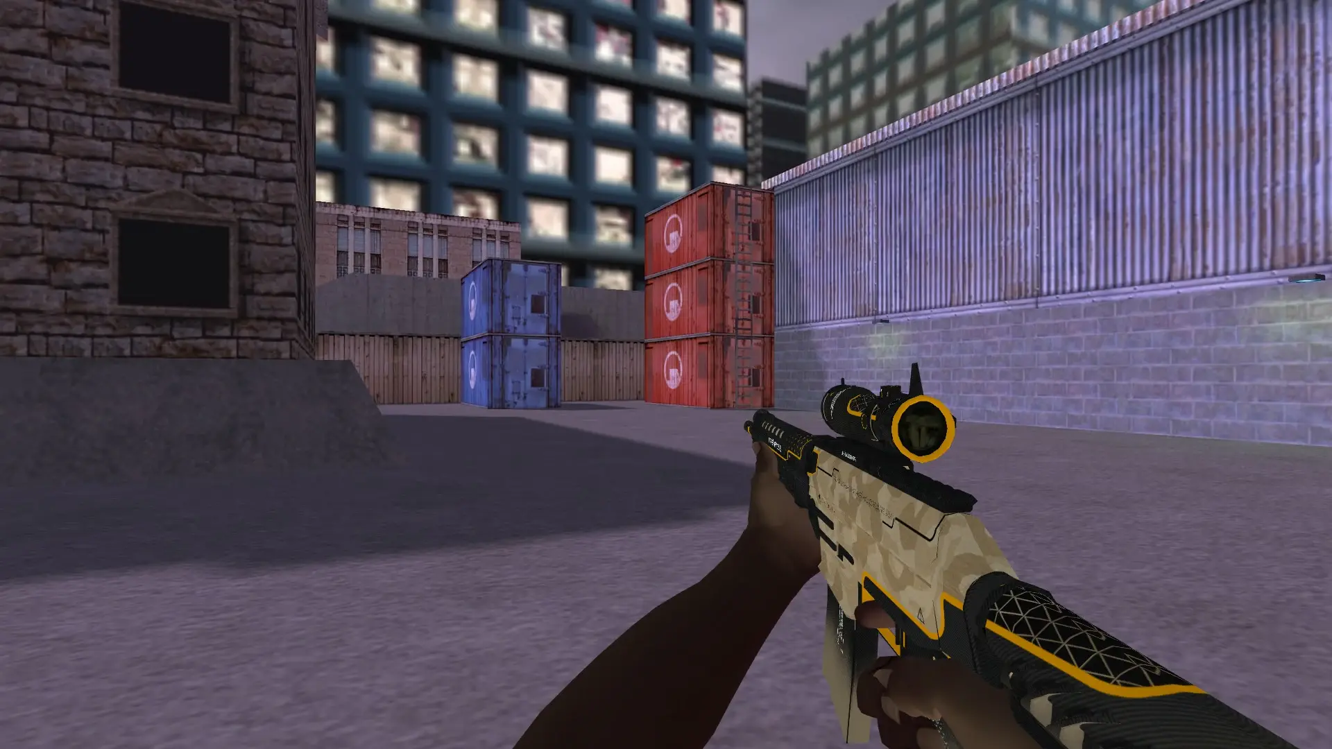 SG552 — Pirate Hands Weapon Pack — cs_assault (first person)