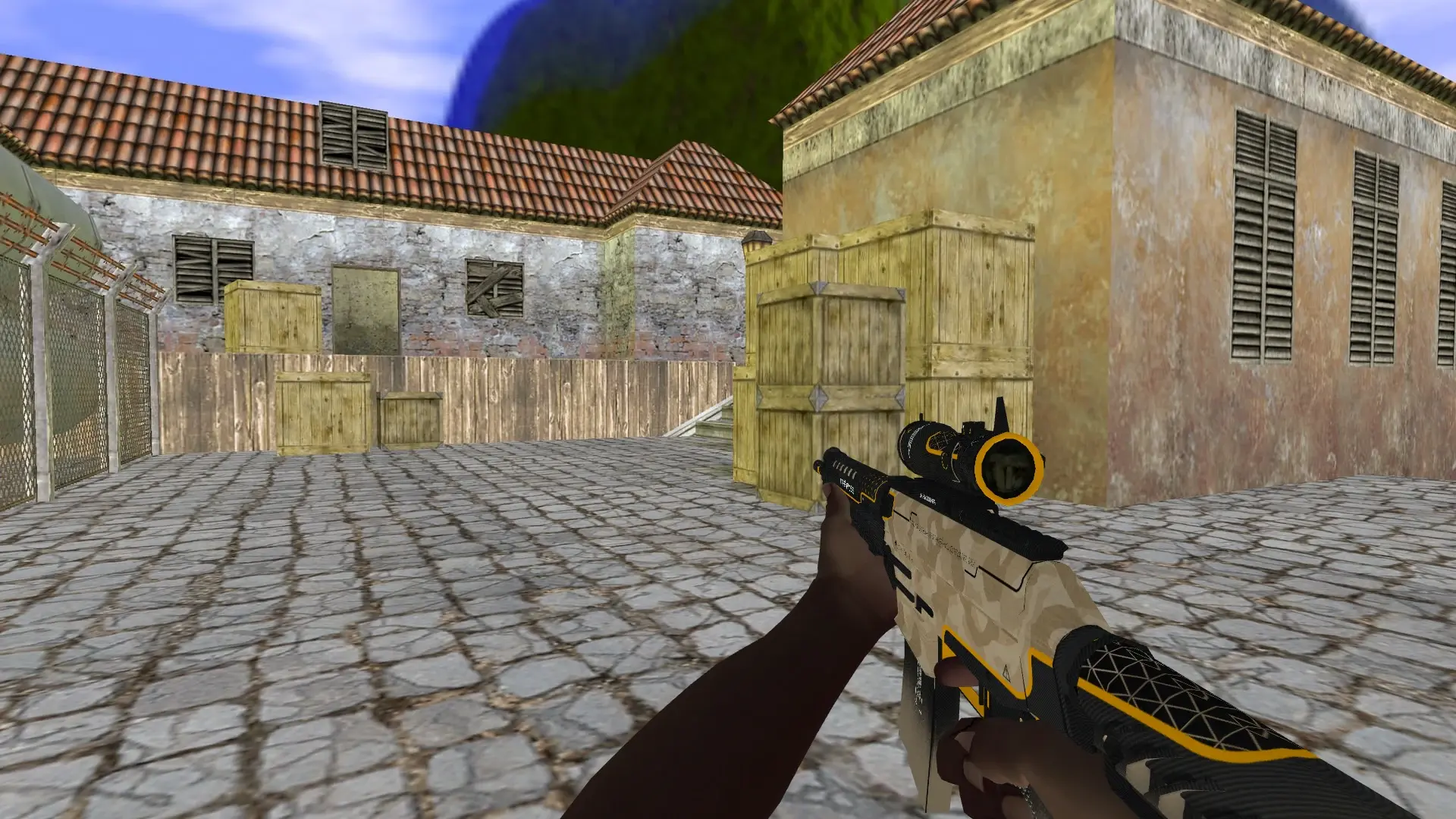 SG552 — Pirate Hands Weapon Pack — de_inferno (first person)
