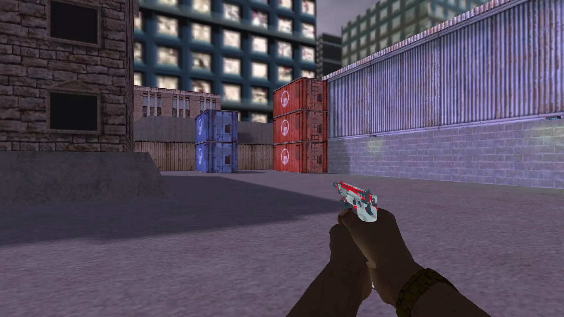TMP — Pirate Hands Weapon Pack — cs_assault (first person)
