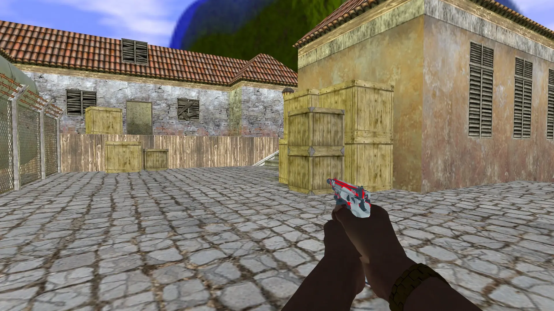 TMP — Pirate Hands Weapon Pack — de_inferno (first person)