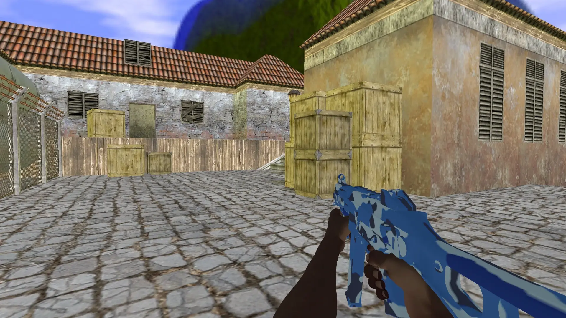 UMP-45 — Pirate Hands Weapon Pack — de_inferno (first person)