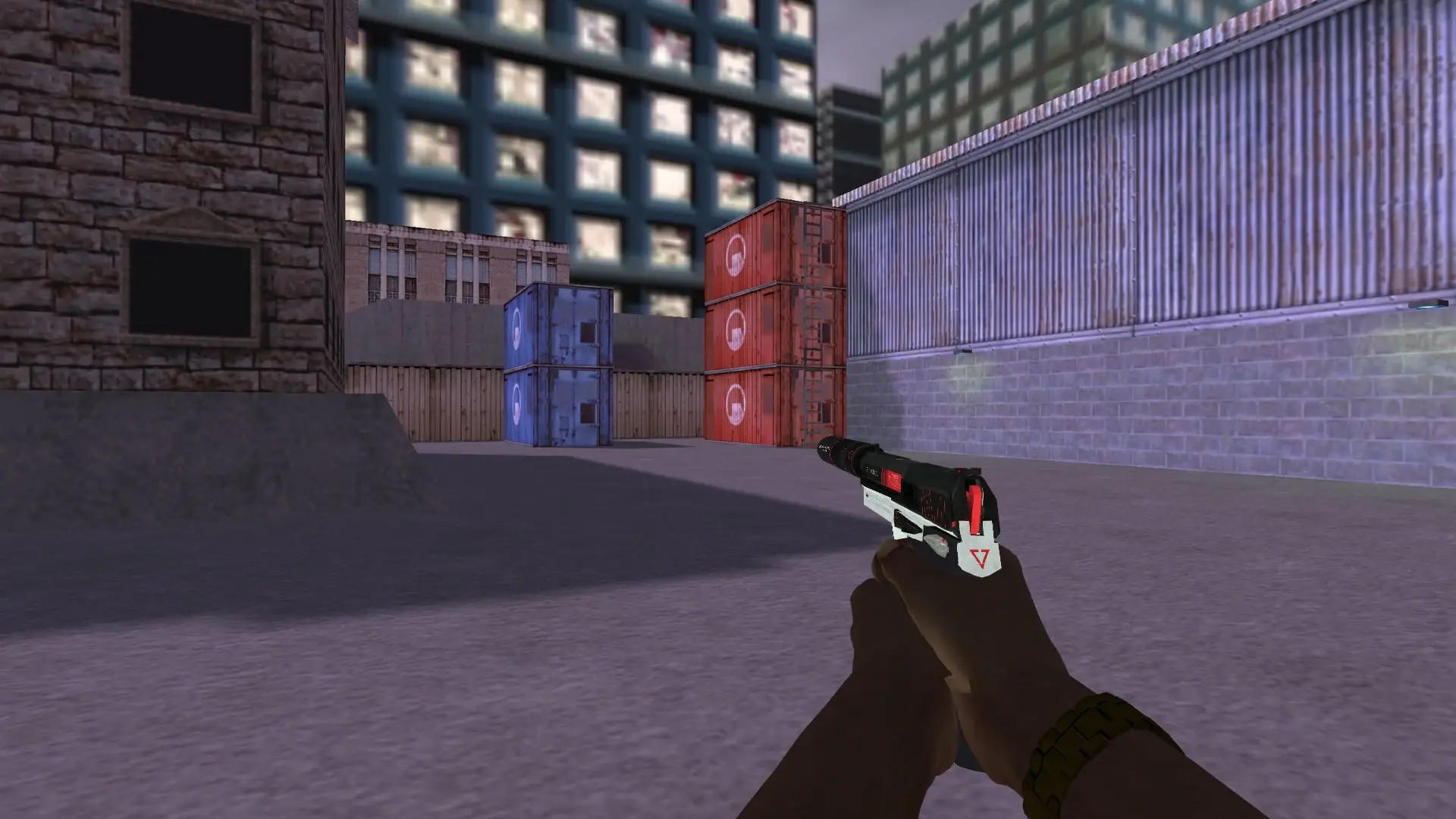 USP — Pirate Hands Weapon Pack — cs_assault (first person)