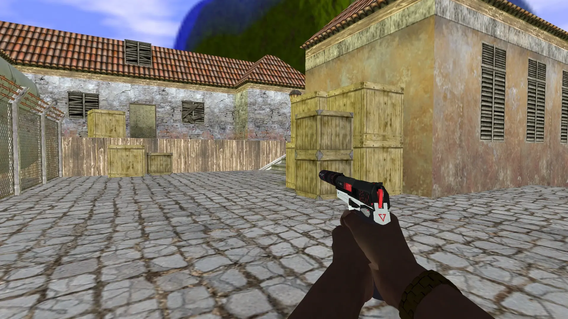 USP — Pirate Hands Weapon Pack — de_inferno (first person)