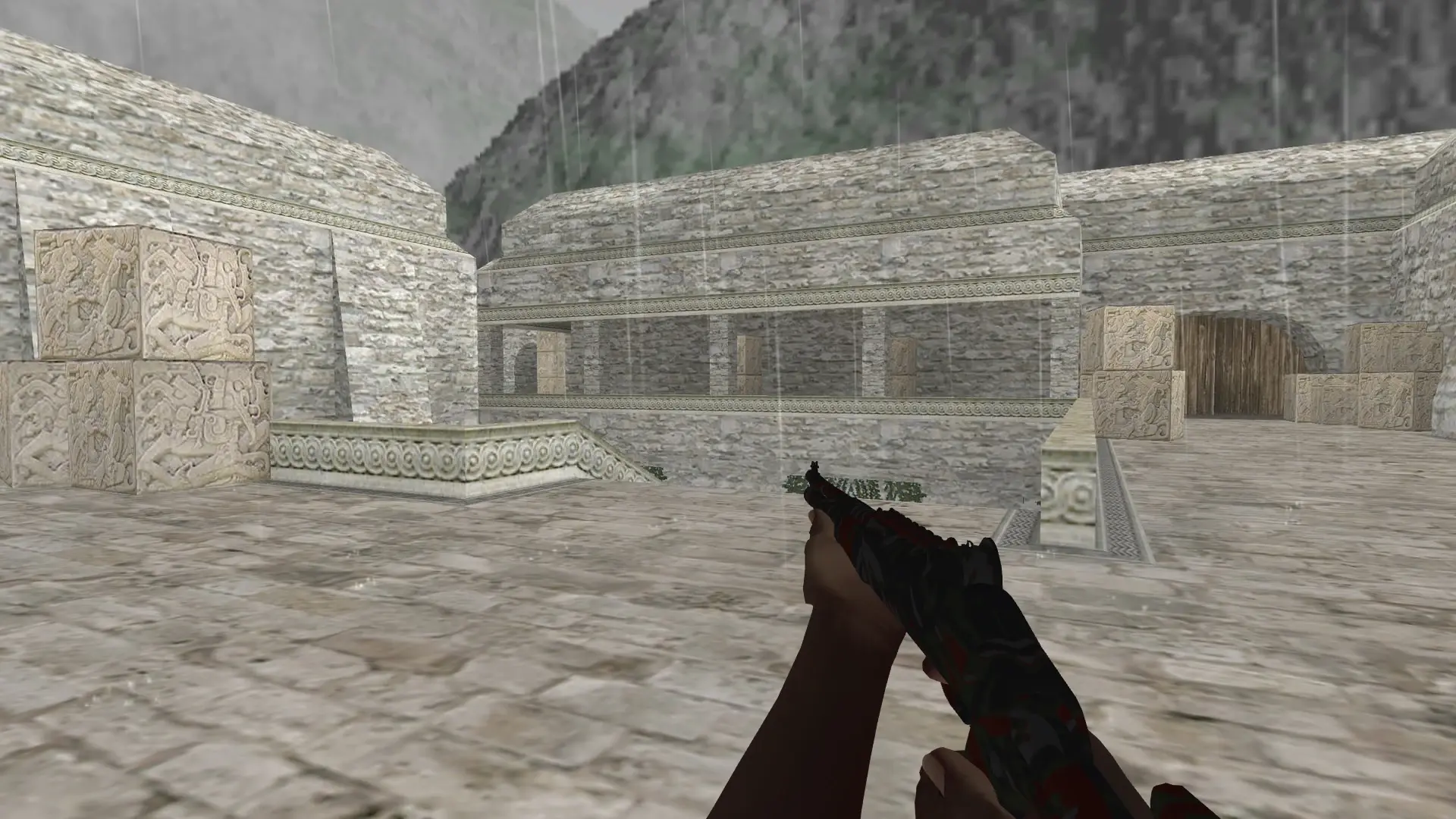 XM1014 — Pirate Hands Weapon Pack — de_aztec (first person)