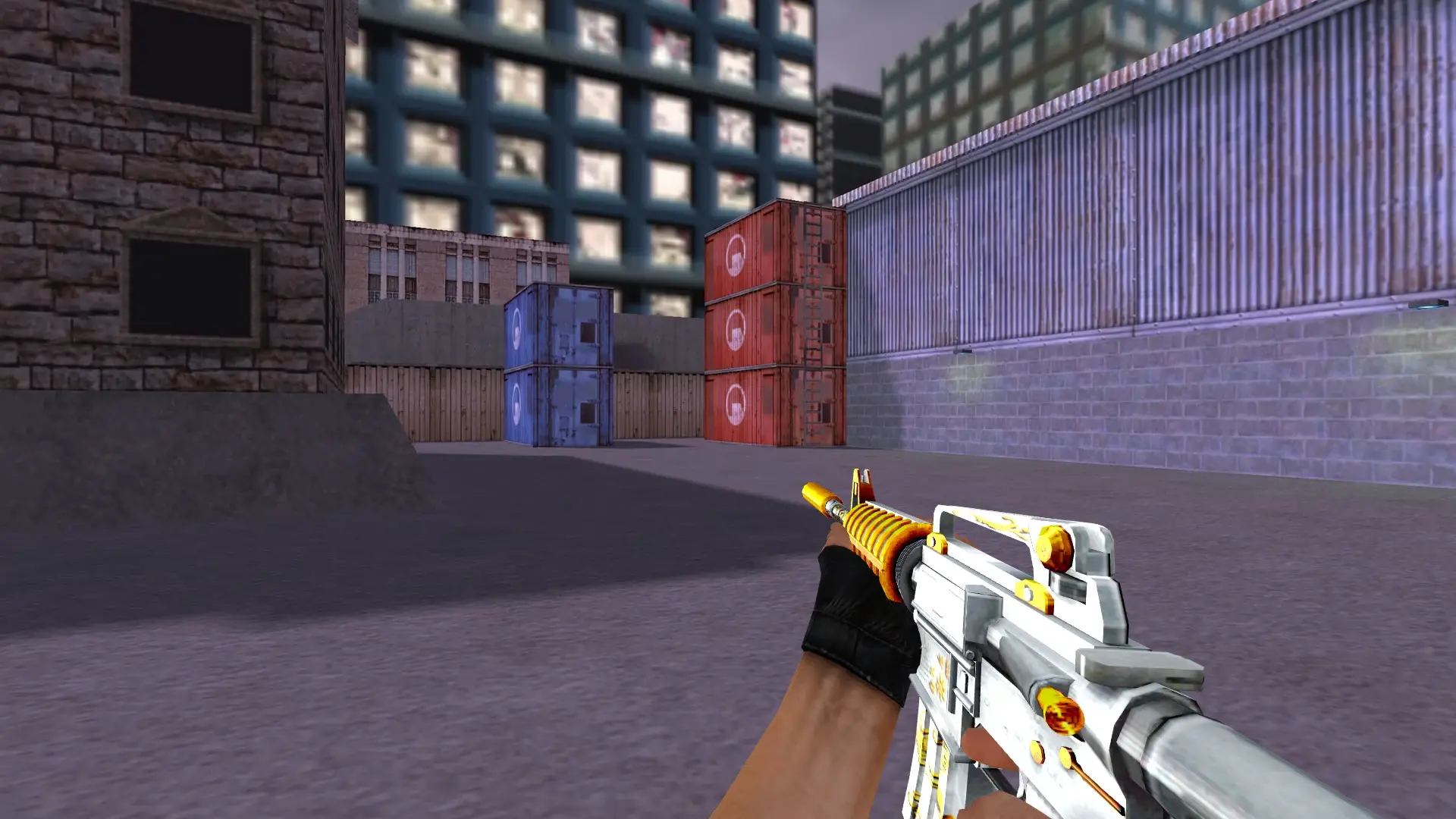 M4A1 — Platinum Weapon Pack — cs_assault (first person)
