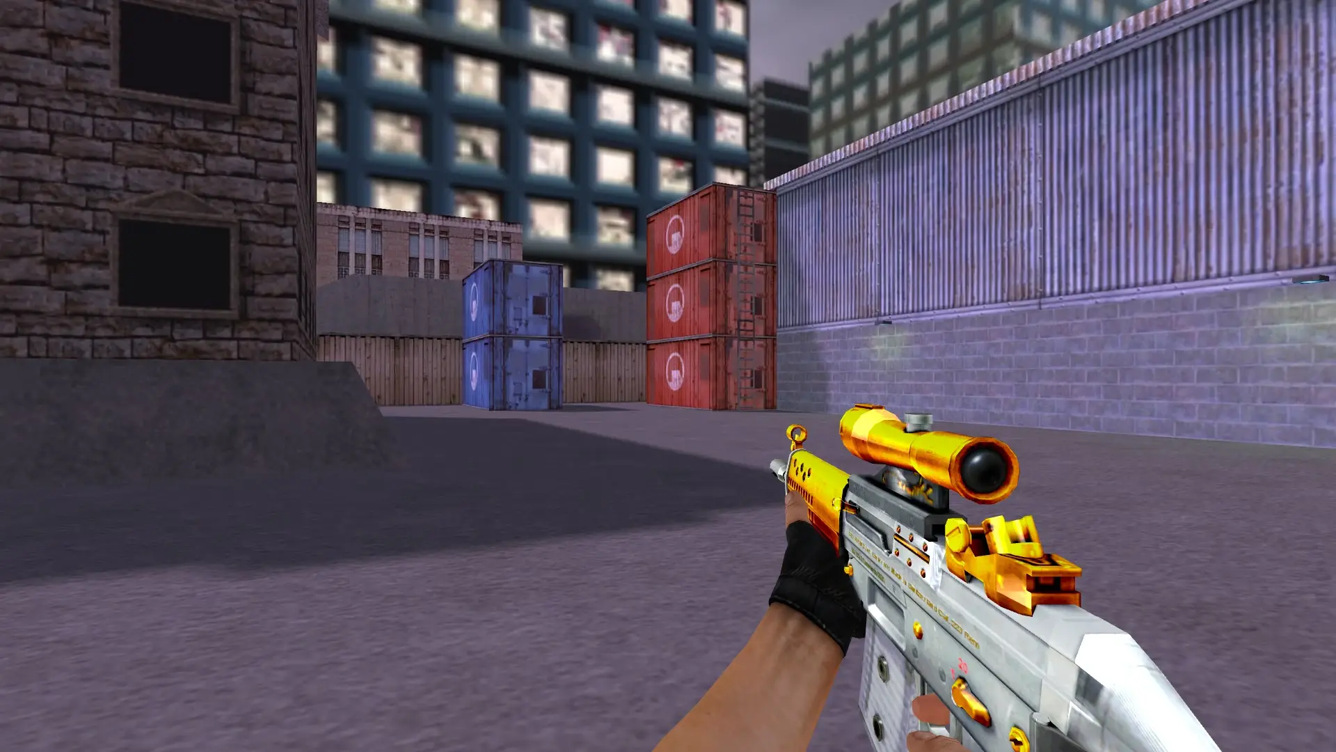 SG552 — Platinum Weapon Pack — cs_assault (first person)