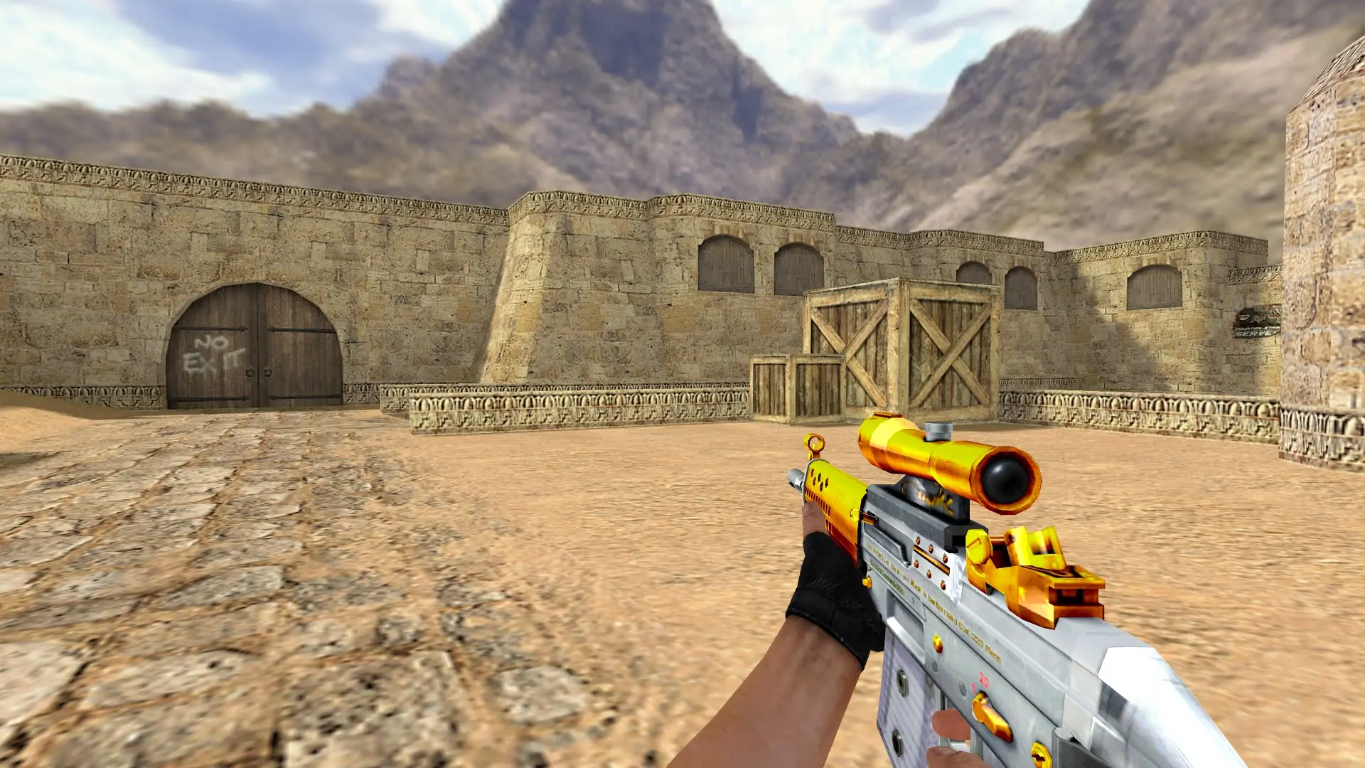 SG552 — Platinum Weapon Pack — de_dust2 (first person)