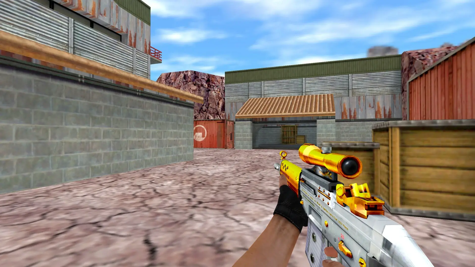 SG552 — Platinum Weapon Pack — de_nuke (first person)