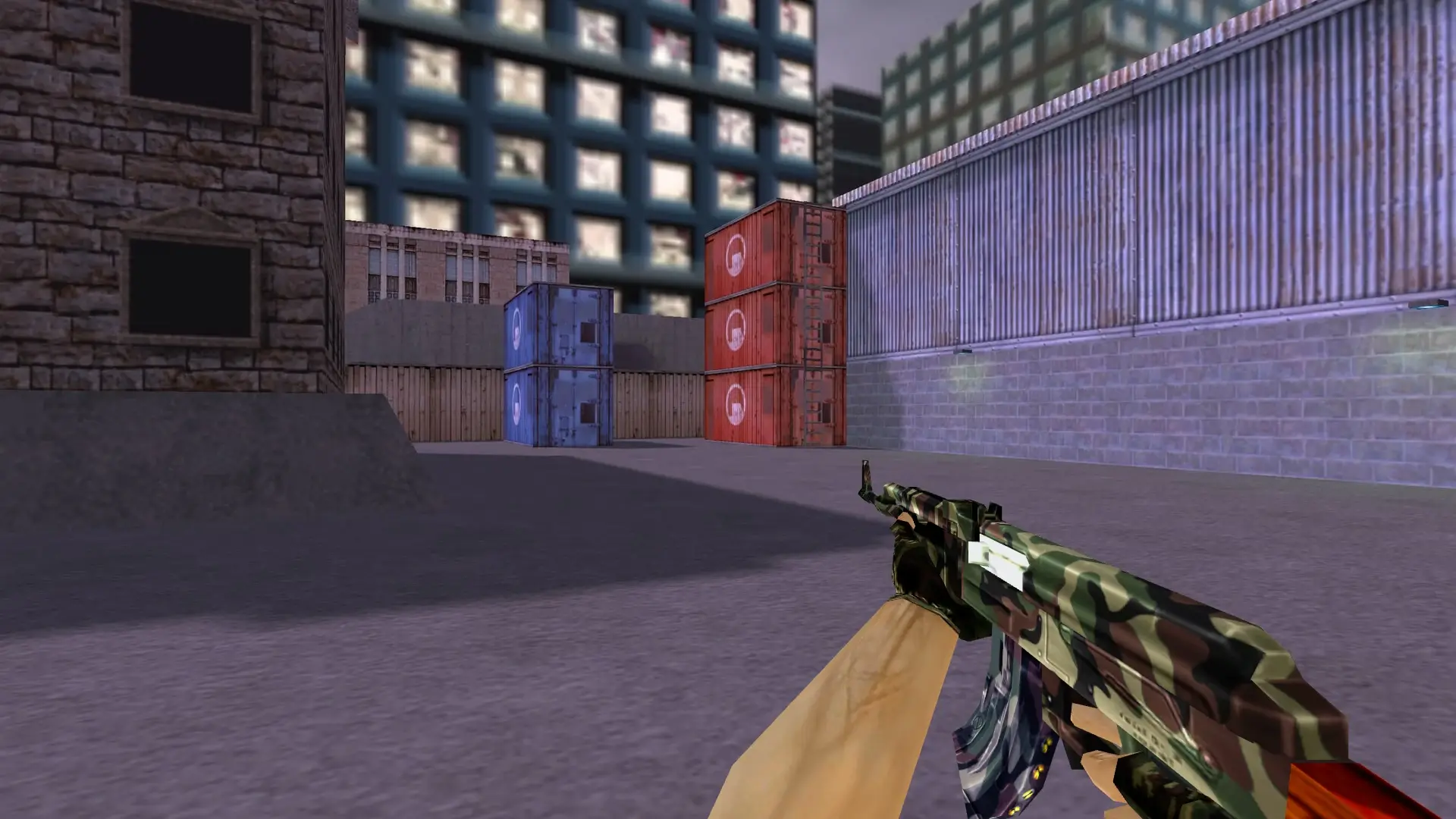 AK-47: Camo Weapon Pack — cs_assault (first person)