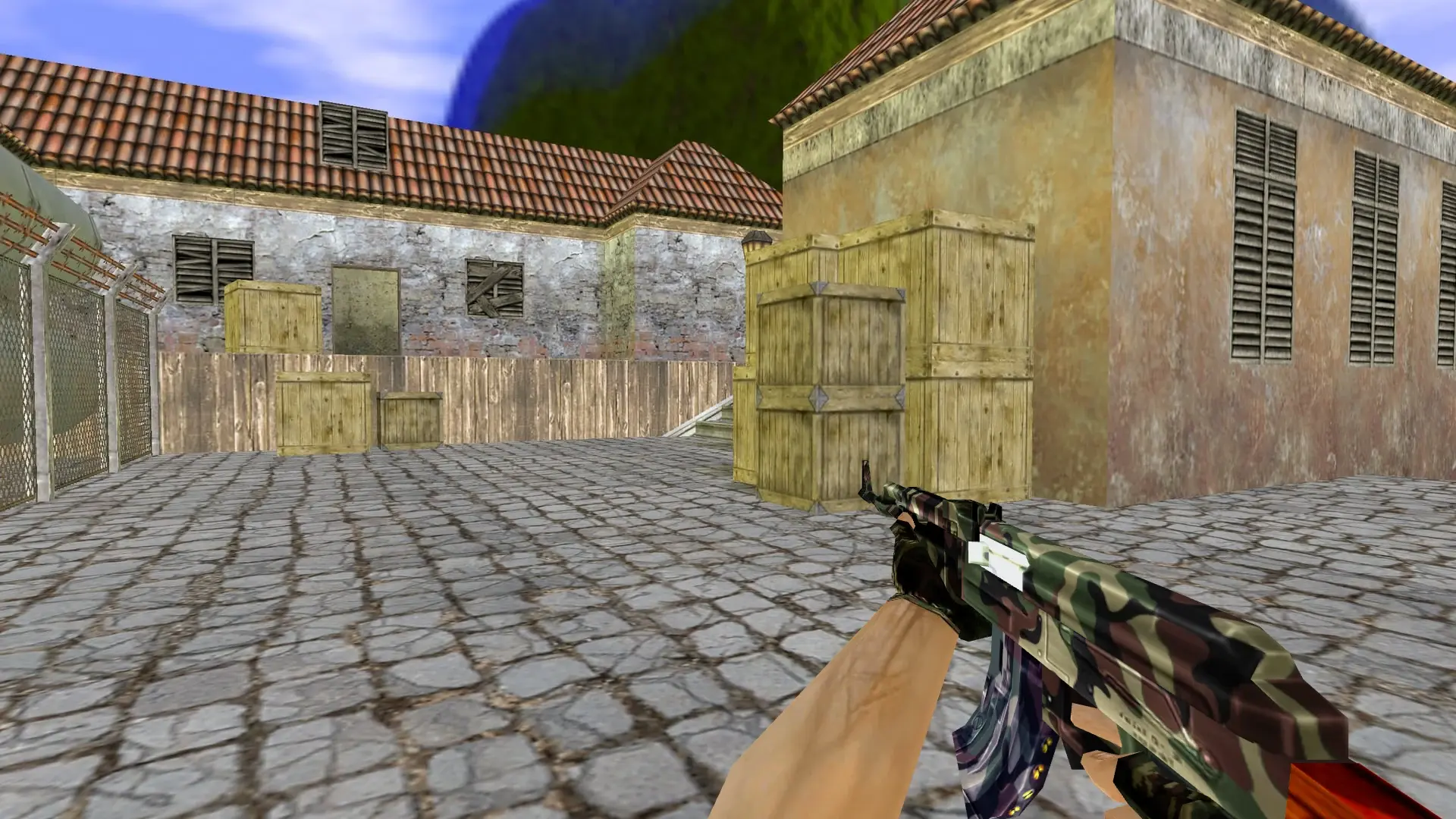 AK-47: Camo Weapon Pack — de_inferno (first person)