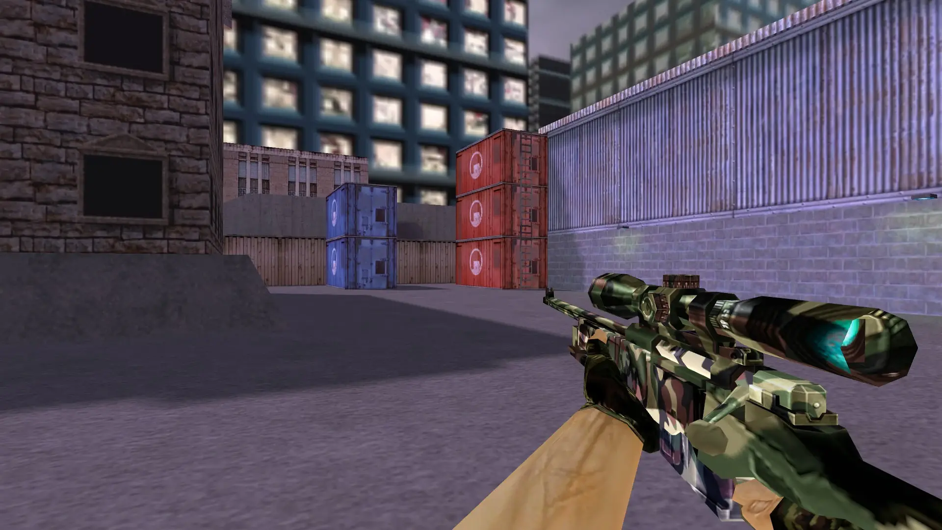 AWP: Camo Weapon Pack — cs_assault (first person)