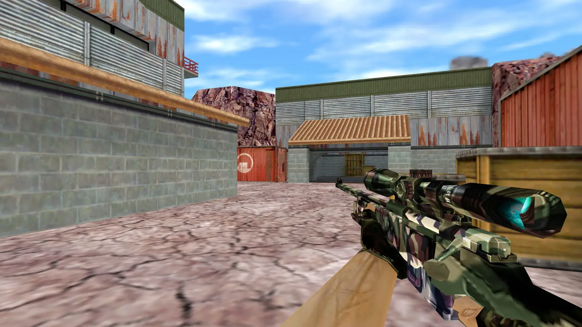 AWP: Camo Weapon Pack — de_nuke (first person)