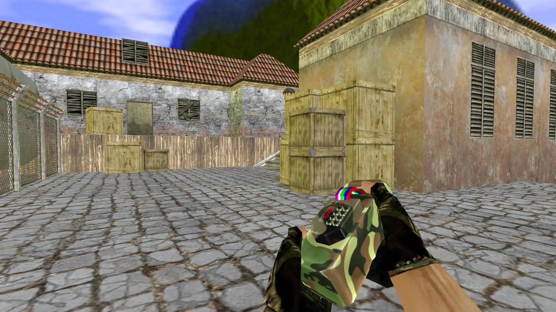 C4: Camo Weapon Pack — de_inferno (first person)