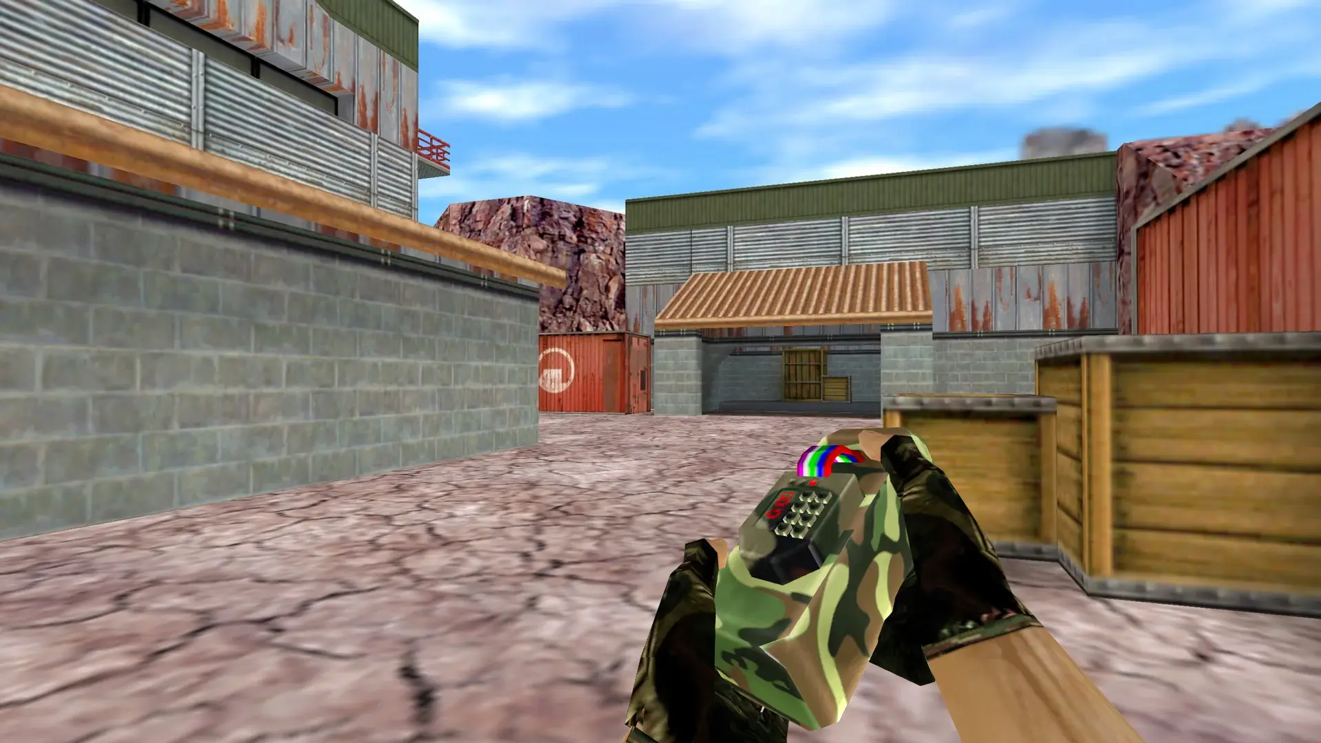 C4: Camo Weapon Pack — de_nuke (first person)
