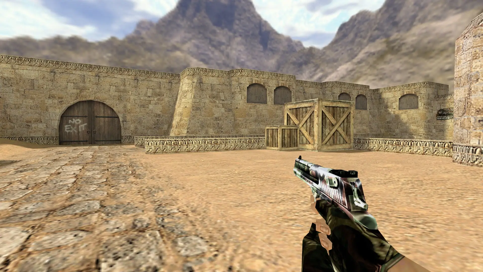 Desert Eagle: Camo Weapon Pack — de_dust2 (first person)