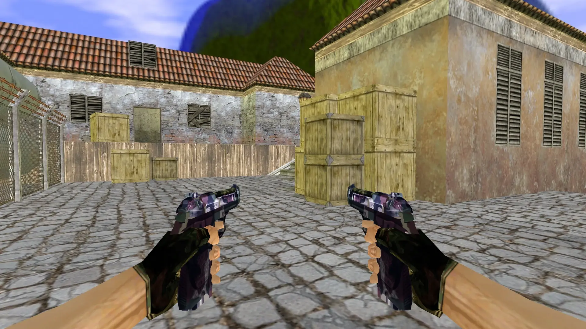 Dual Berettas: Camo Weapon Pack — de_inferno (first person)