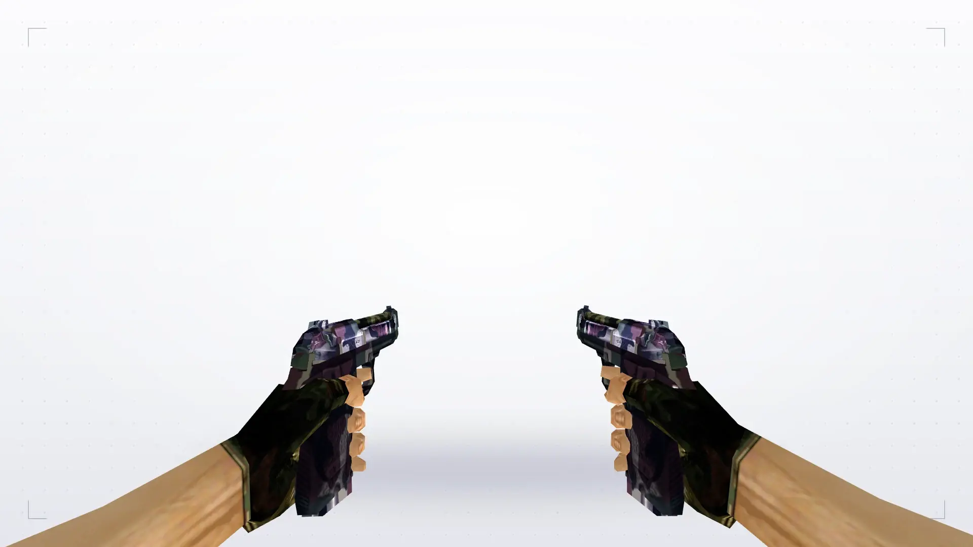 Dual Berettas: Camo Weapon Pack — first person