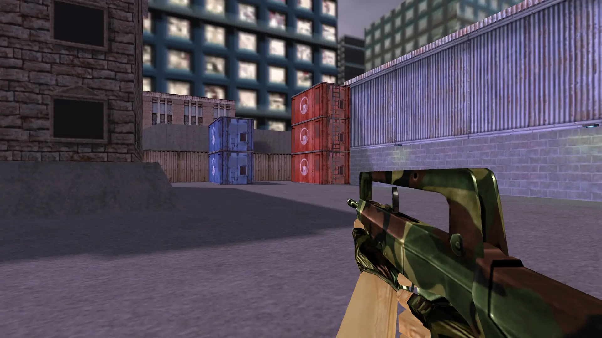FAMAS: Camo Weapon Pack — cs_assault (first person)
