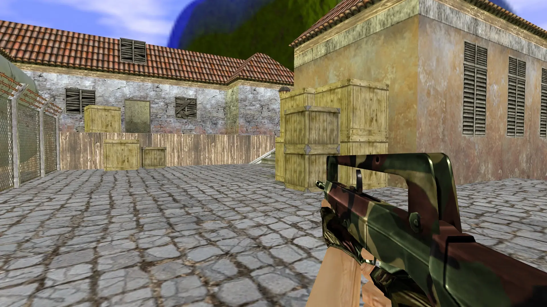 FAMAS: Camo Weapon Pack — de_inferno (first person)