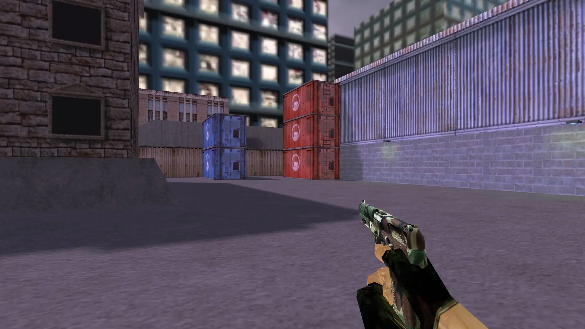 Five-SeveN: Camo Weapon Pack — cs_assault (first person)