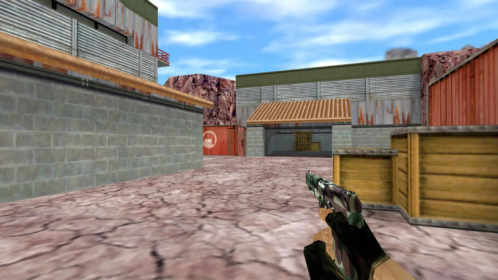 Five-SeveN: Camo Weapon Pack — de_nuke (first person)