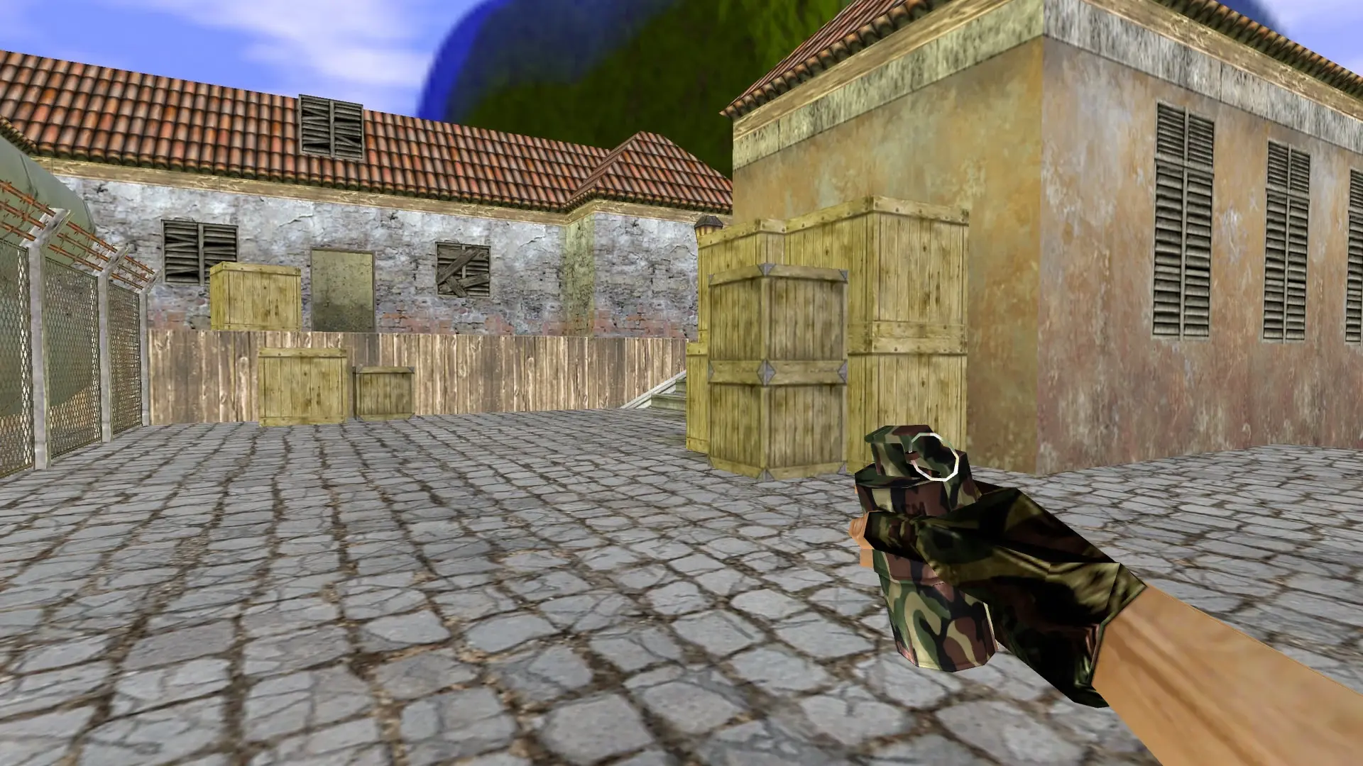 Flashbang: Camo Weapon Pack — de_inferno (first person)