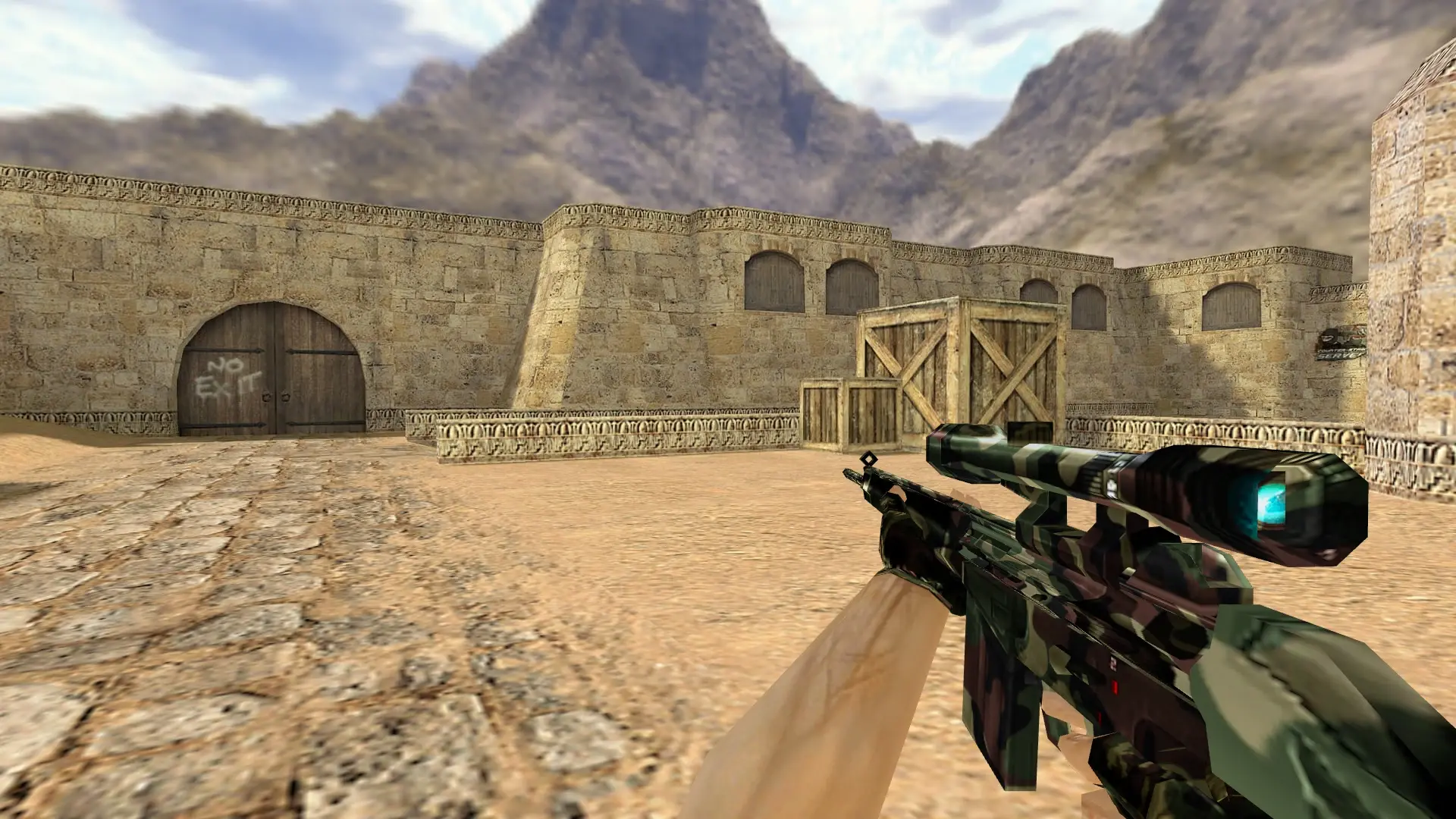 G3SG1: Camo Weapon Pack — de_dust2 (first person)