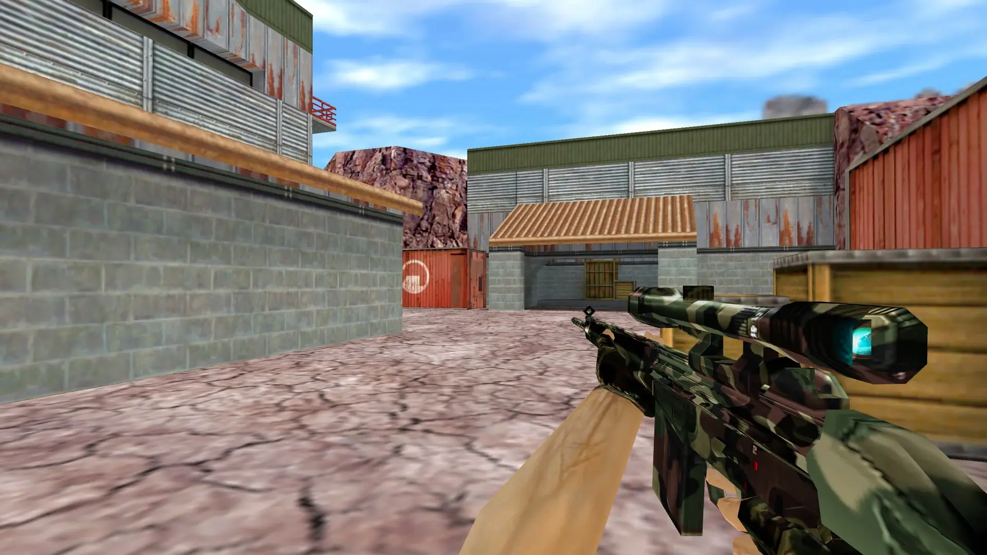 G3SG1: Camo Weapon Pack — de_nuke (first person)