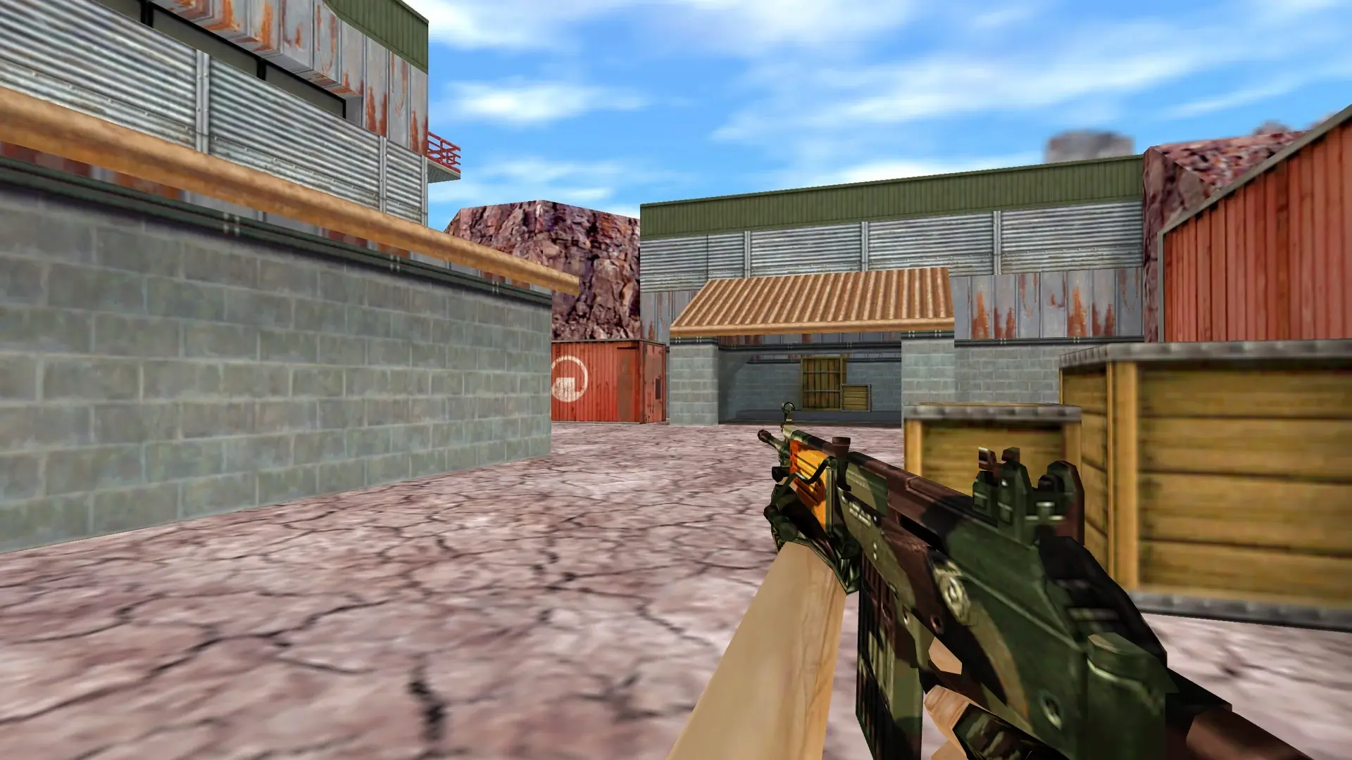 Galil AR: Camo Weapon Pack — de_nuke (first person)