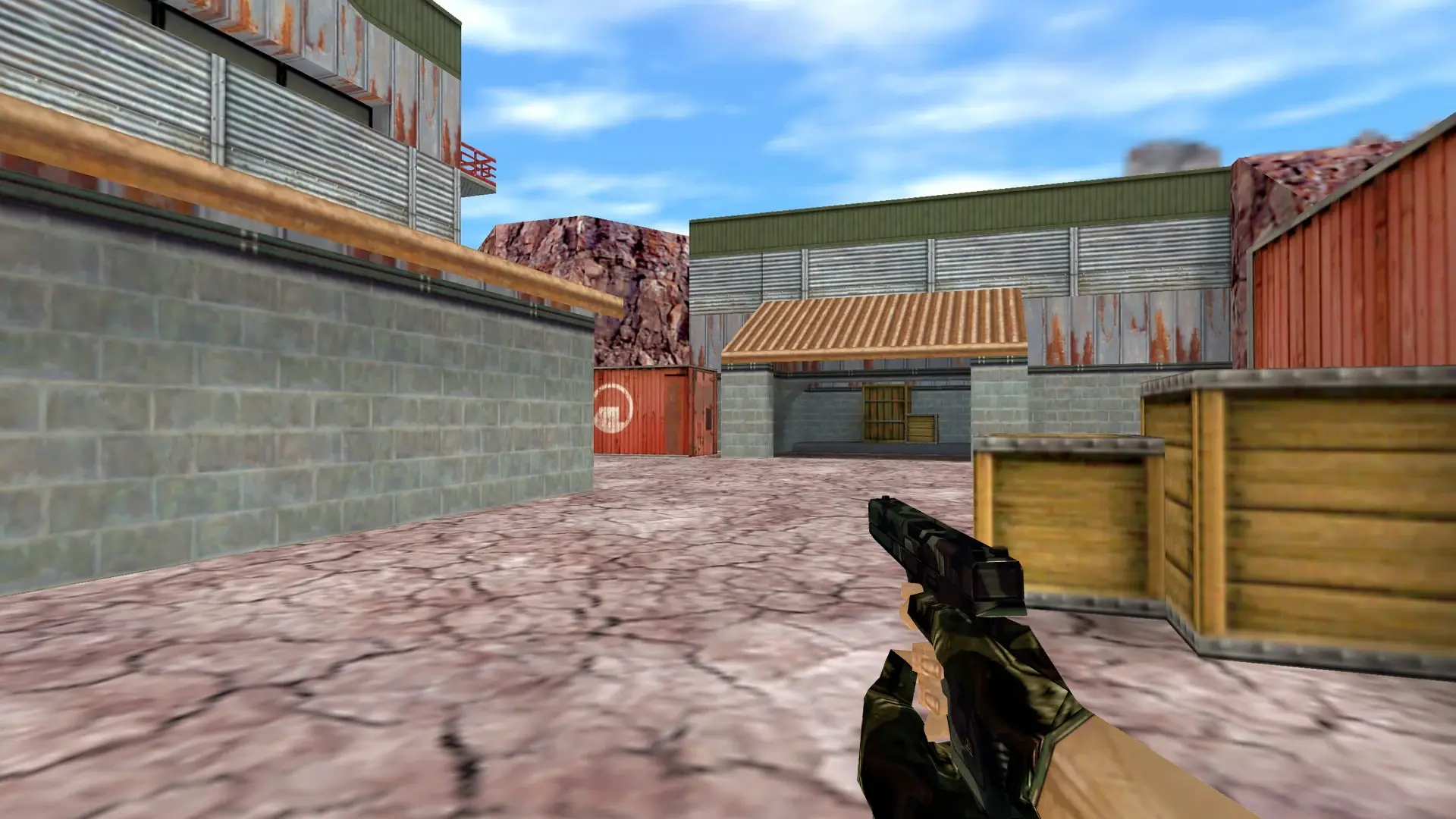 Glock-18: Camo Weapon Pack — de_nuke (first person)