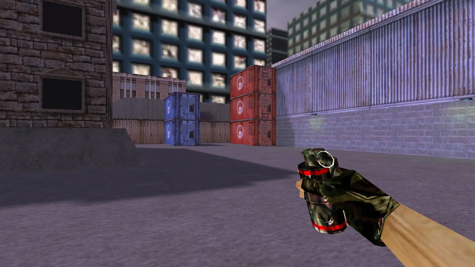 HE Grenade: Camo Weapon Pack — cs_assault (first person)