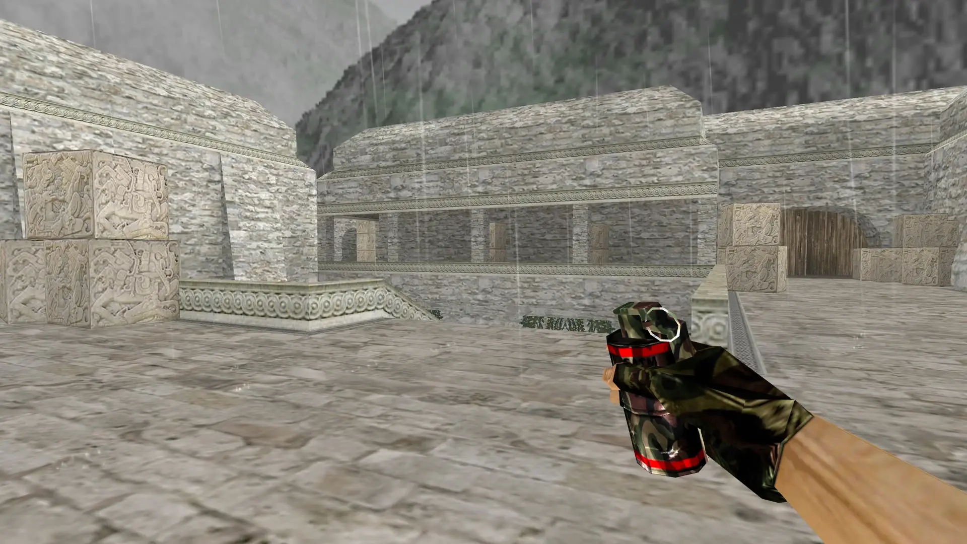 HE Grenade: Camo Weapon Pack — de_aztec (first person)