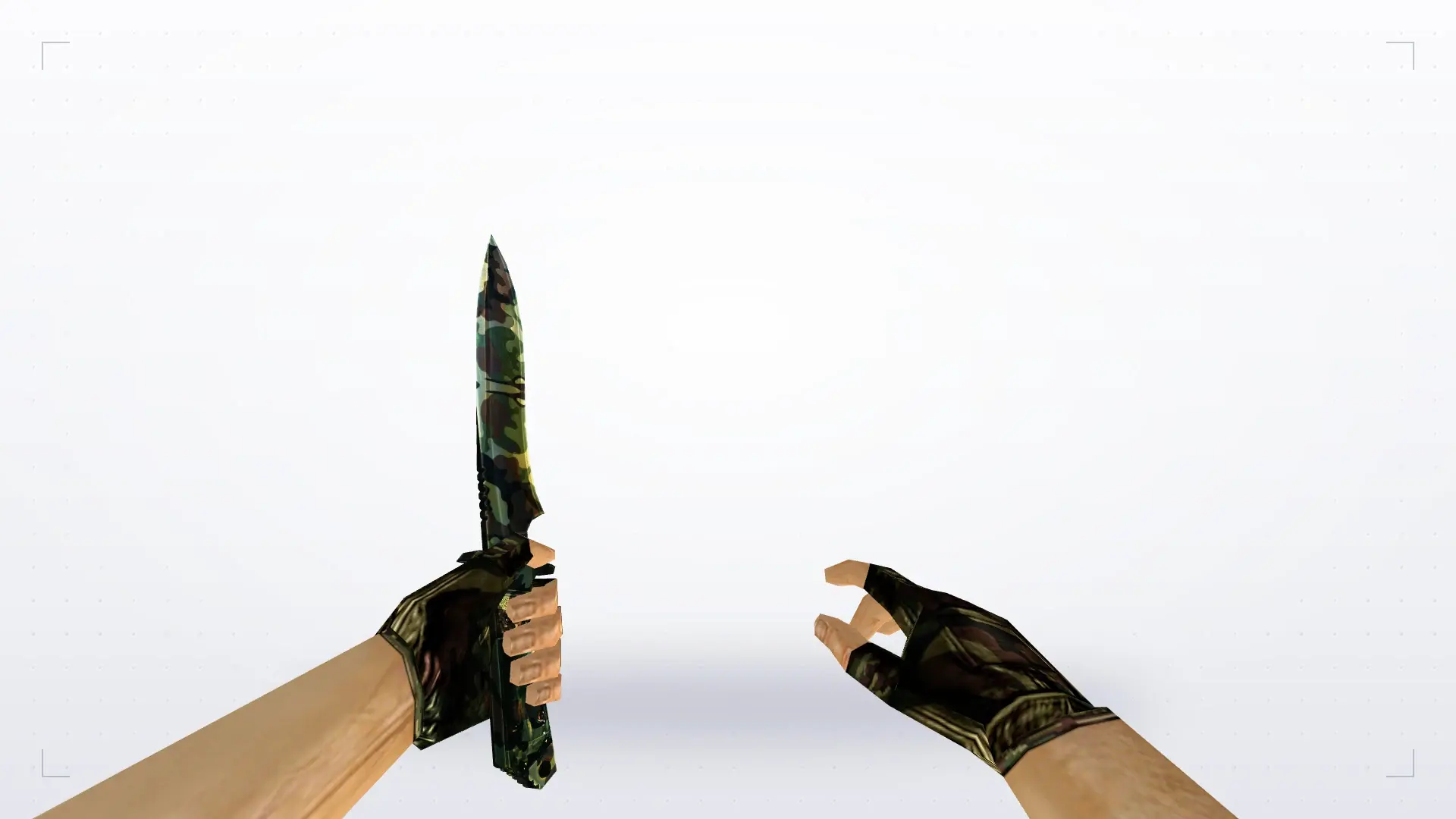 Knife: Camo Weapon Pack — first person