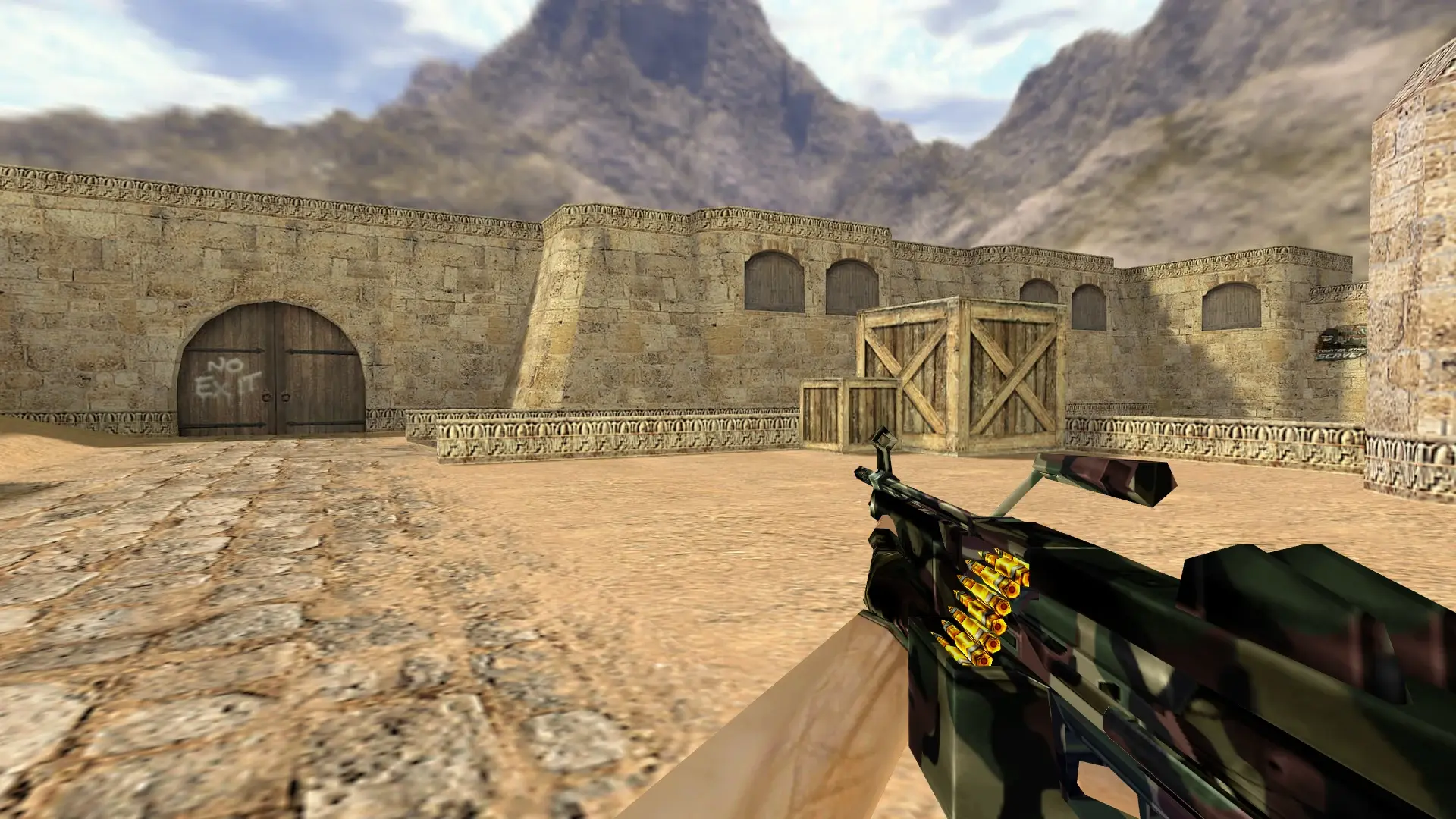 M249: Camo Weapon Pack — de_dust2 (first person)