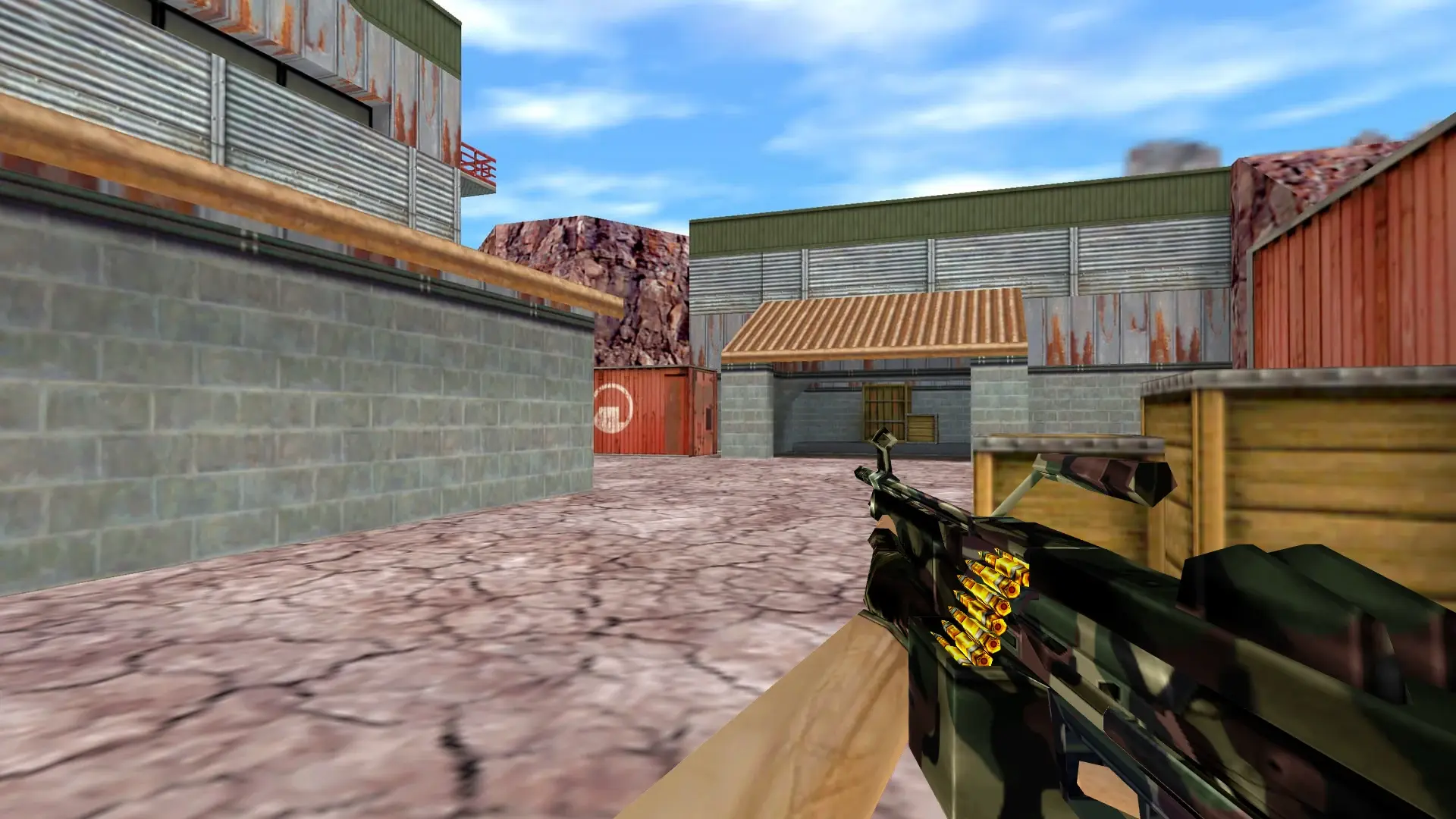M249: Camo Weapon Pack — de_nuke (first person)