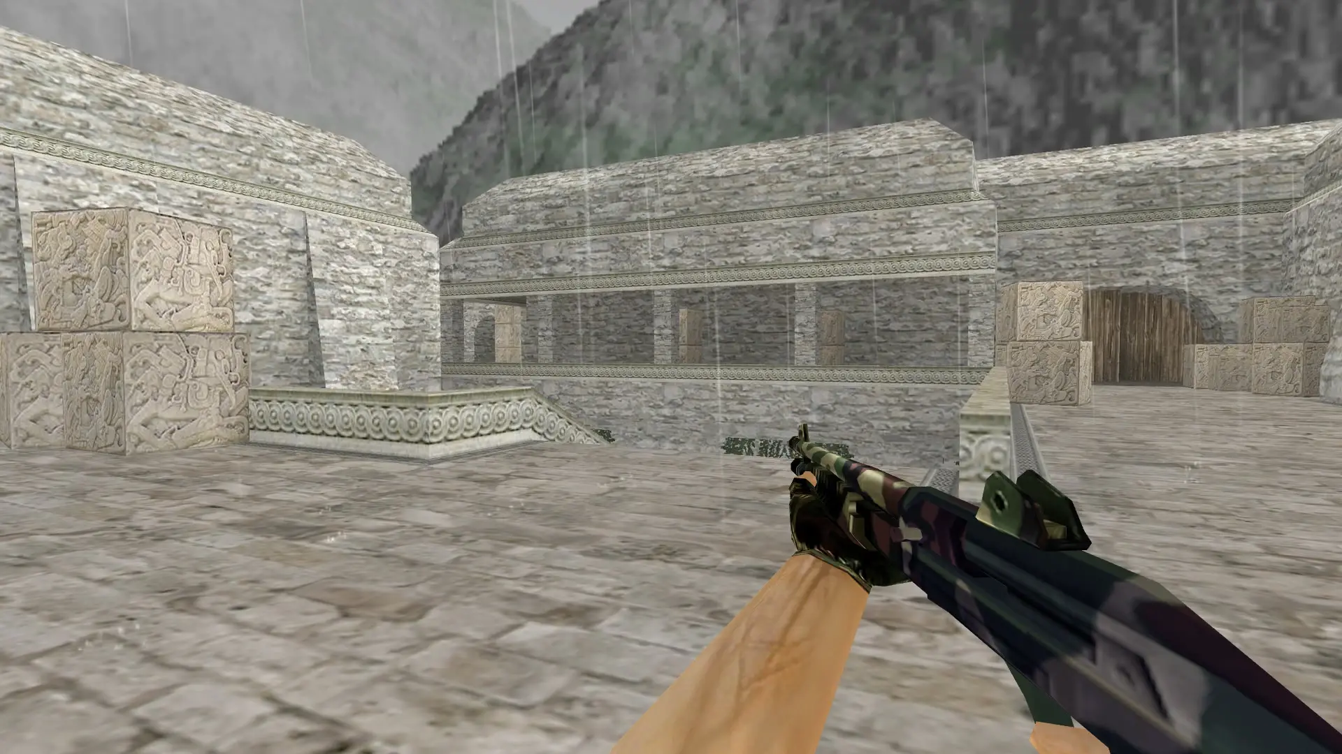 M3: Camo Weapon Pack — de_aztec (first person)