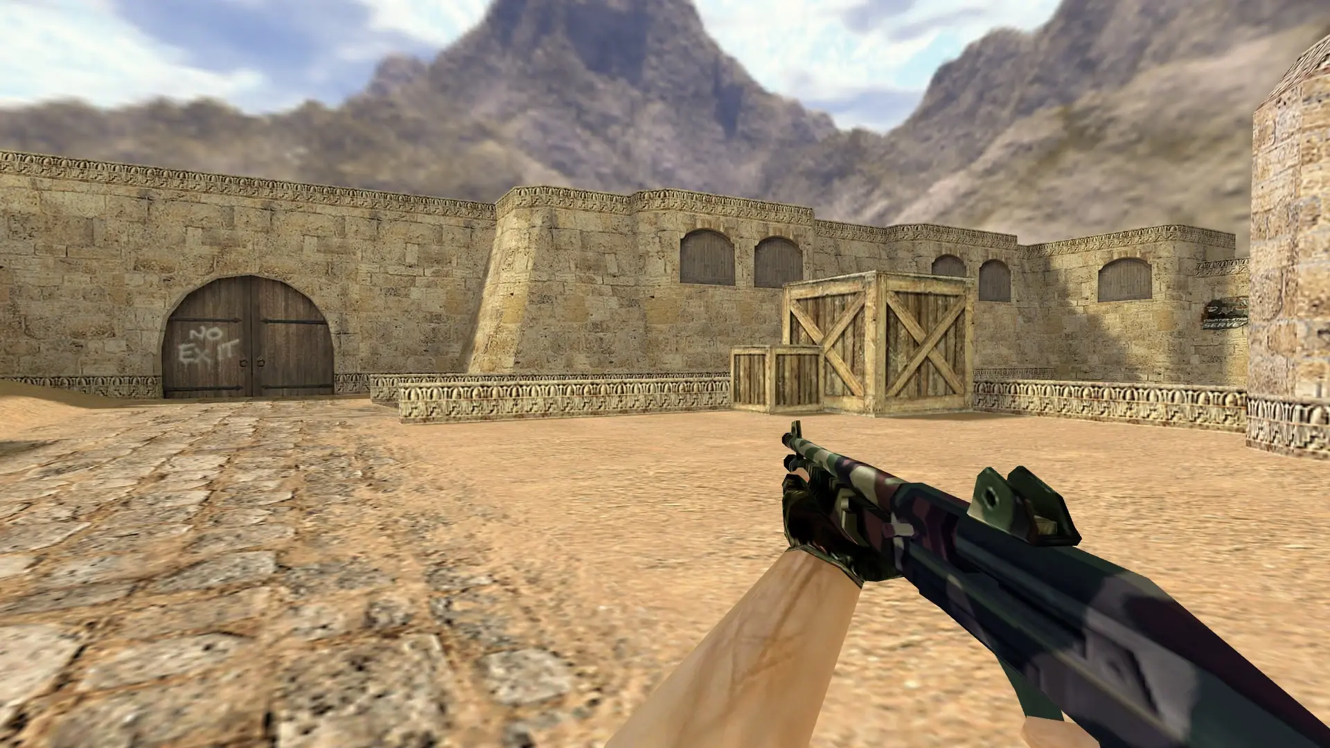 M3: Camo Weapon Pack — de_dust2 (first person)