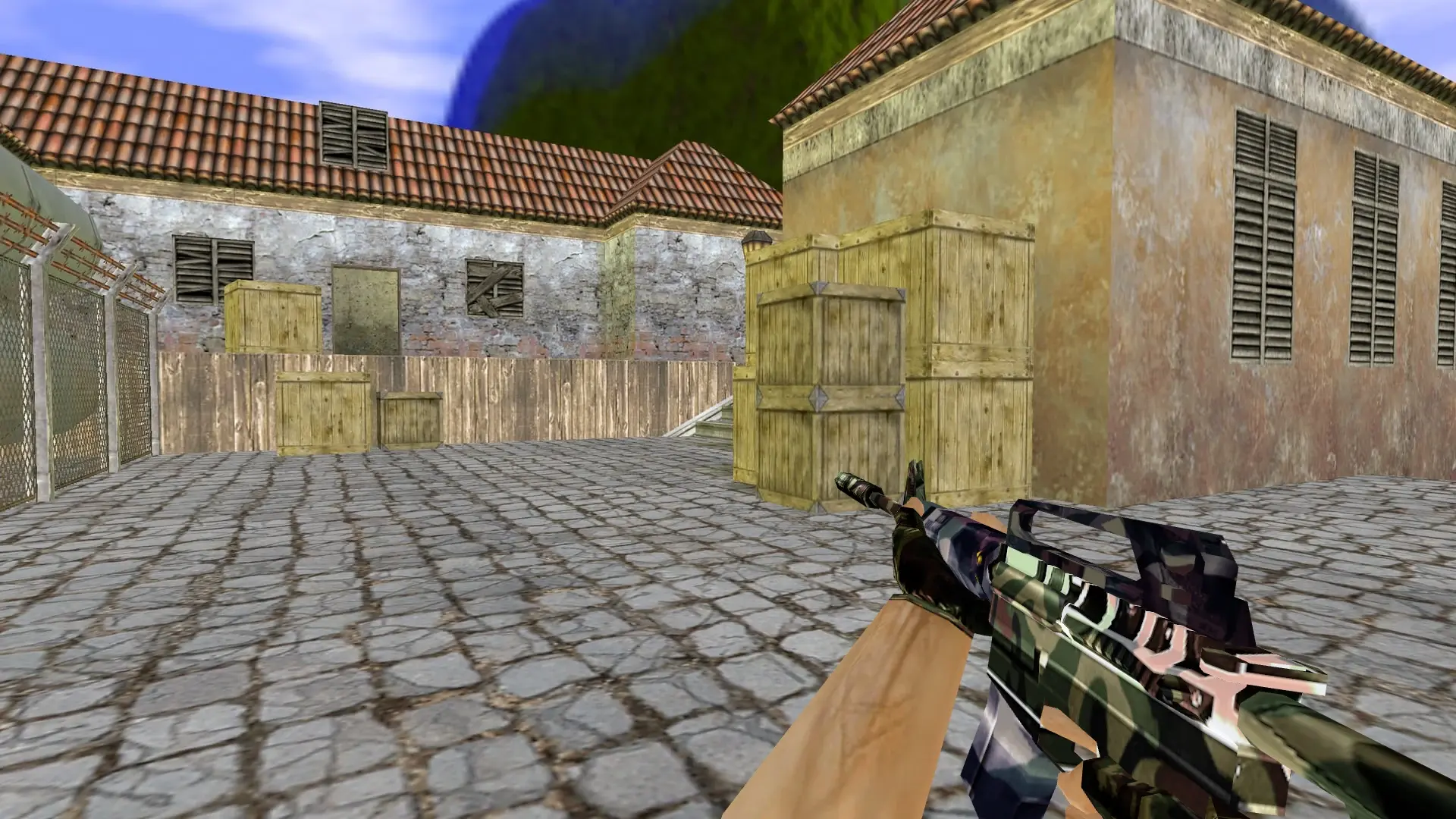 M4A1: Camo Weapon Pack — de_inferno (first person)