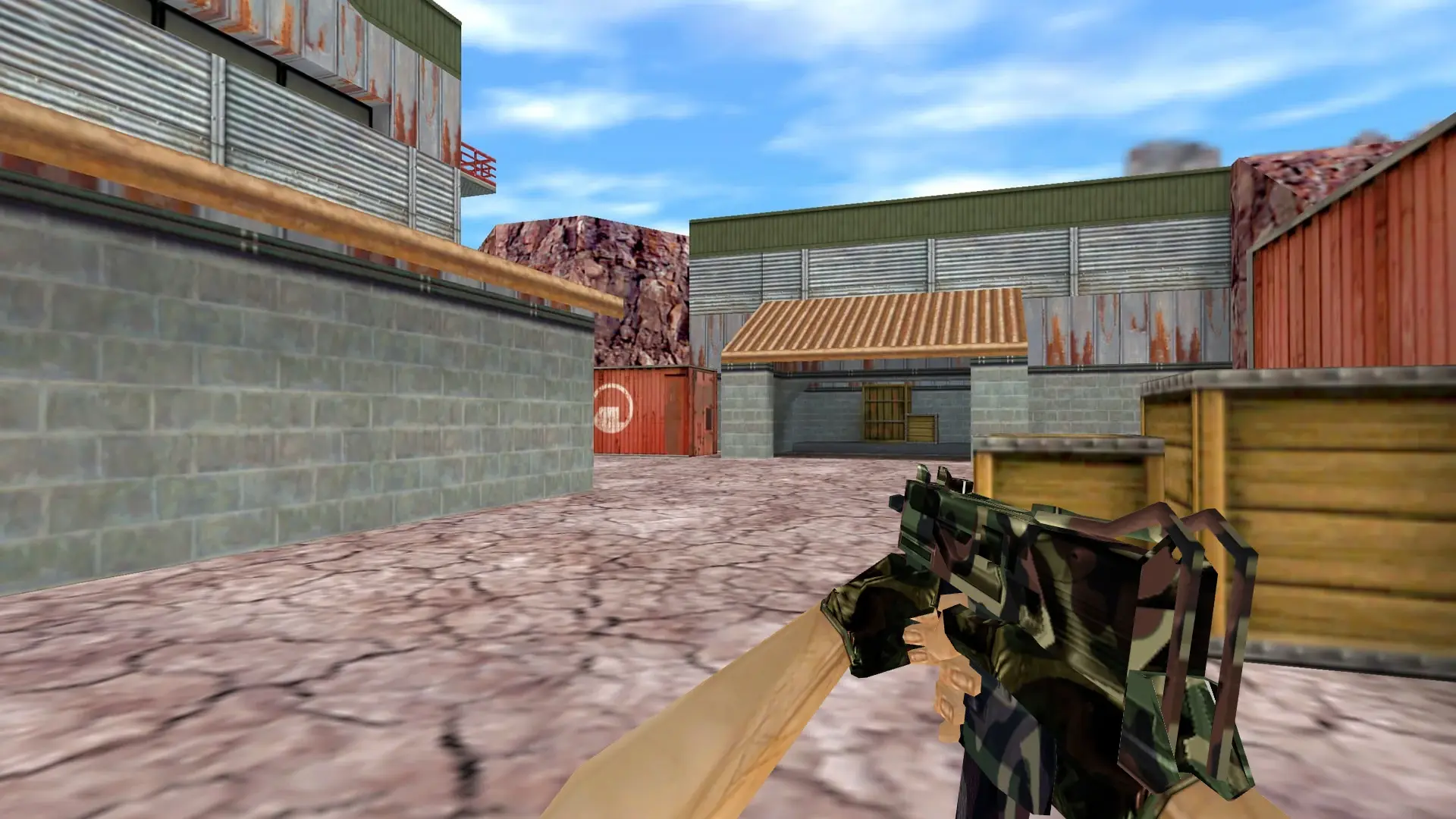 MAC-10: Camo Weapon Pack — de_nuke (first person)