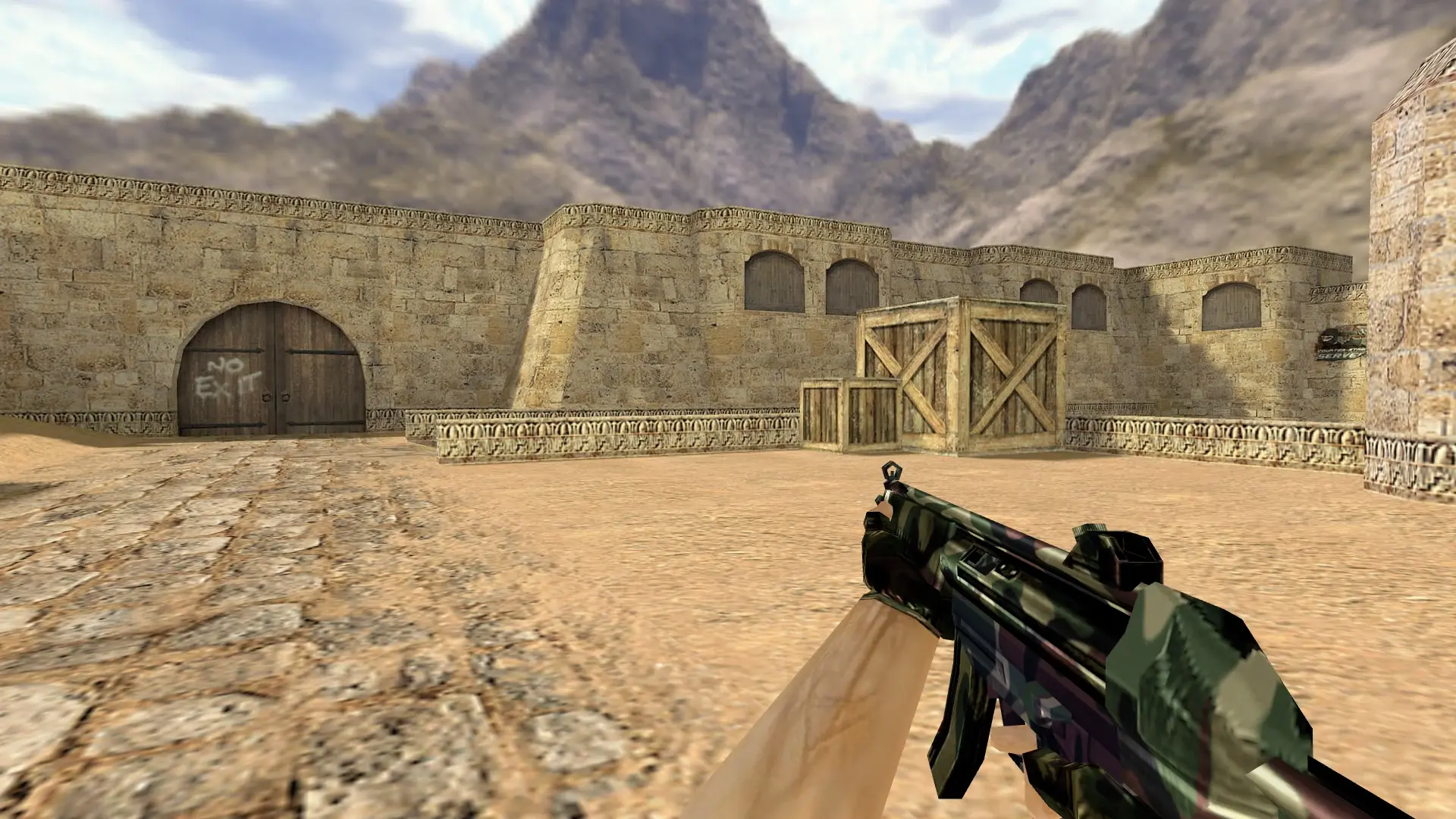 MP5: Camo Weapon Pack — de_dust2 (first person)
