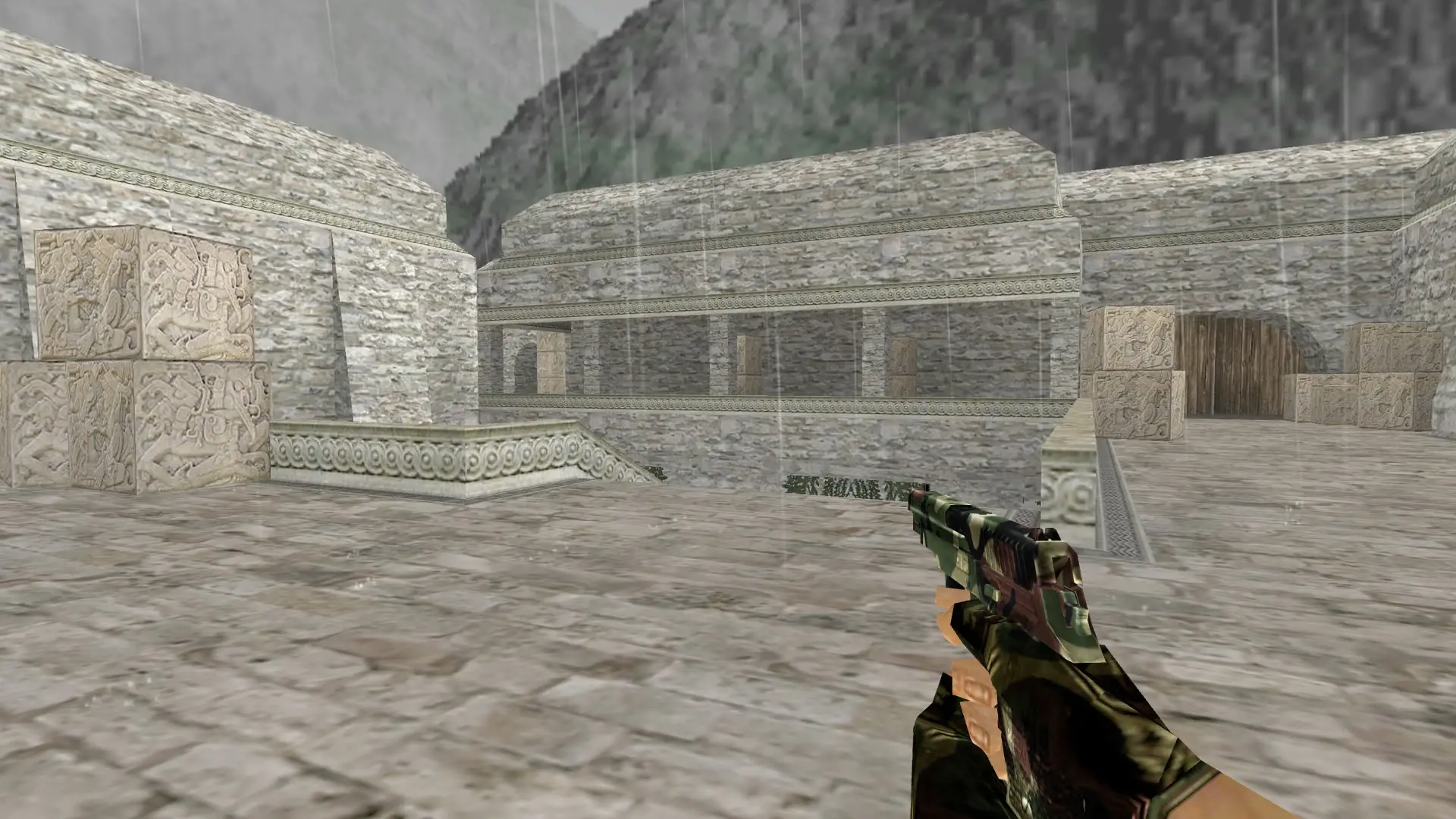 P228: Camo Weapon Pack — de_aztec (first person)