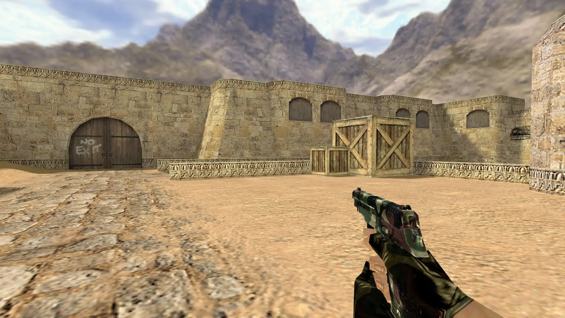 P228: Camo Weapon Pack — de_dust2 (first person)