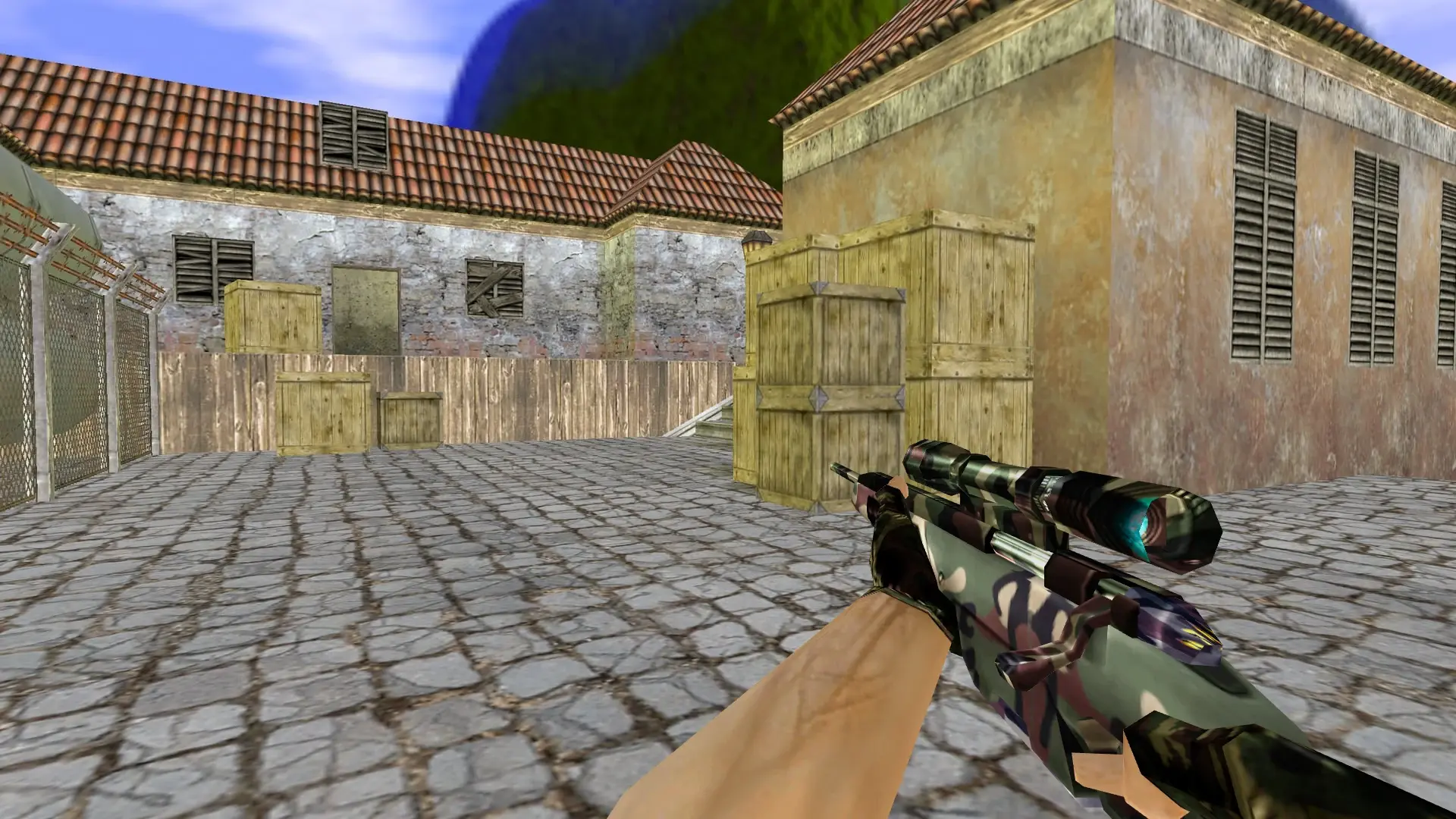 Scout: Camo Weapon Pack — de_inferno (first person)