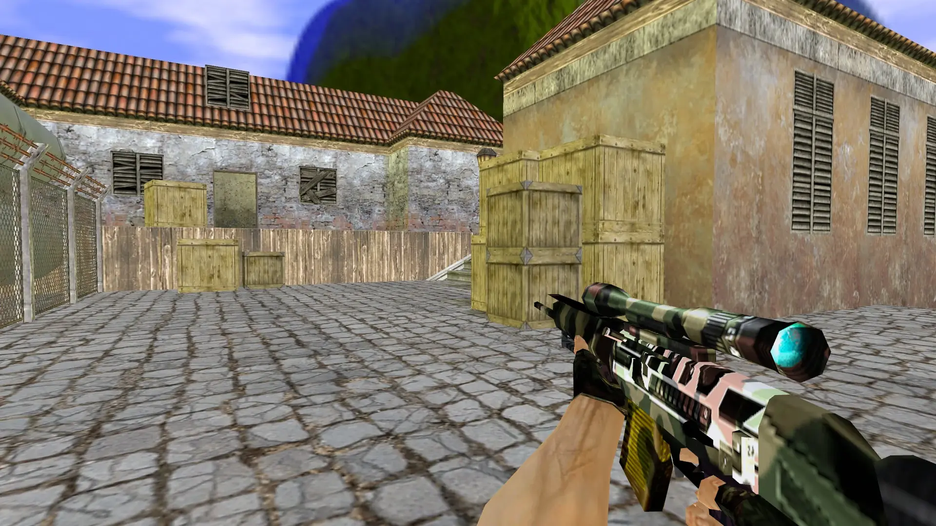SG550: Camo Weapon Pack — de_inferno (first person)