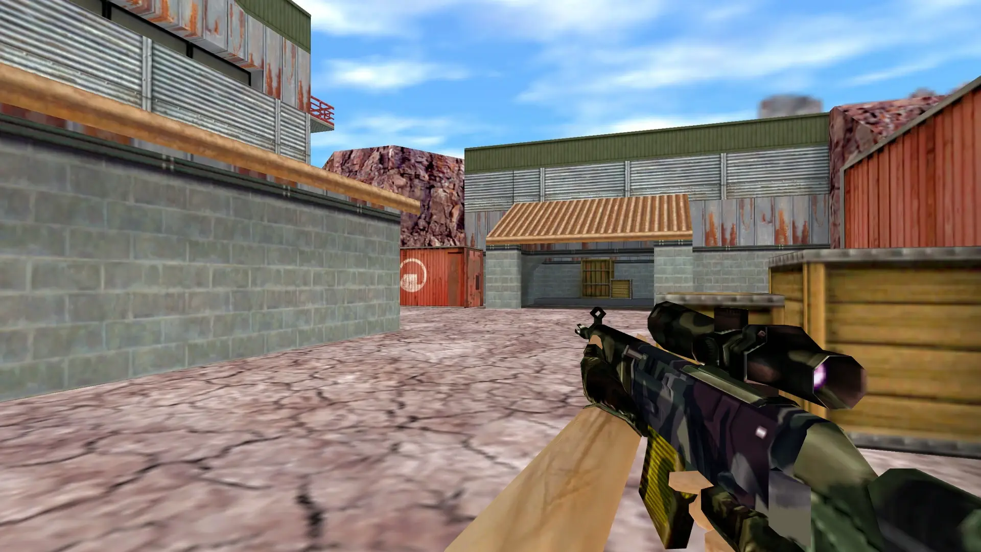 SG552: Camo Weapon Pack — de_nuke (first person)