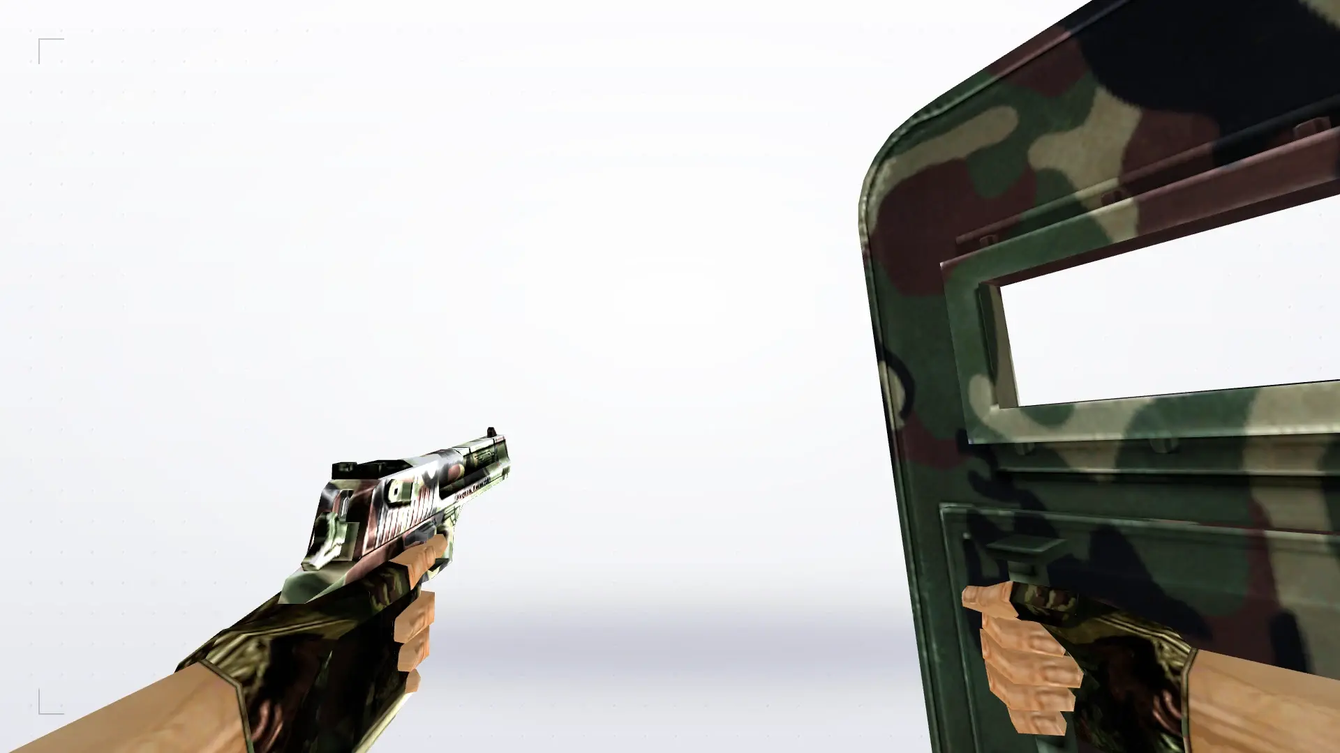 SHIELD_DEAGLE: Camo Weapon Pack — first person